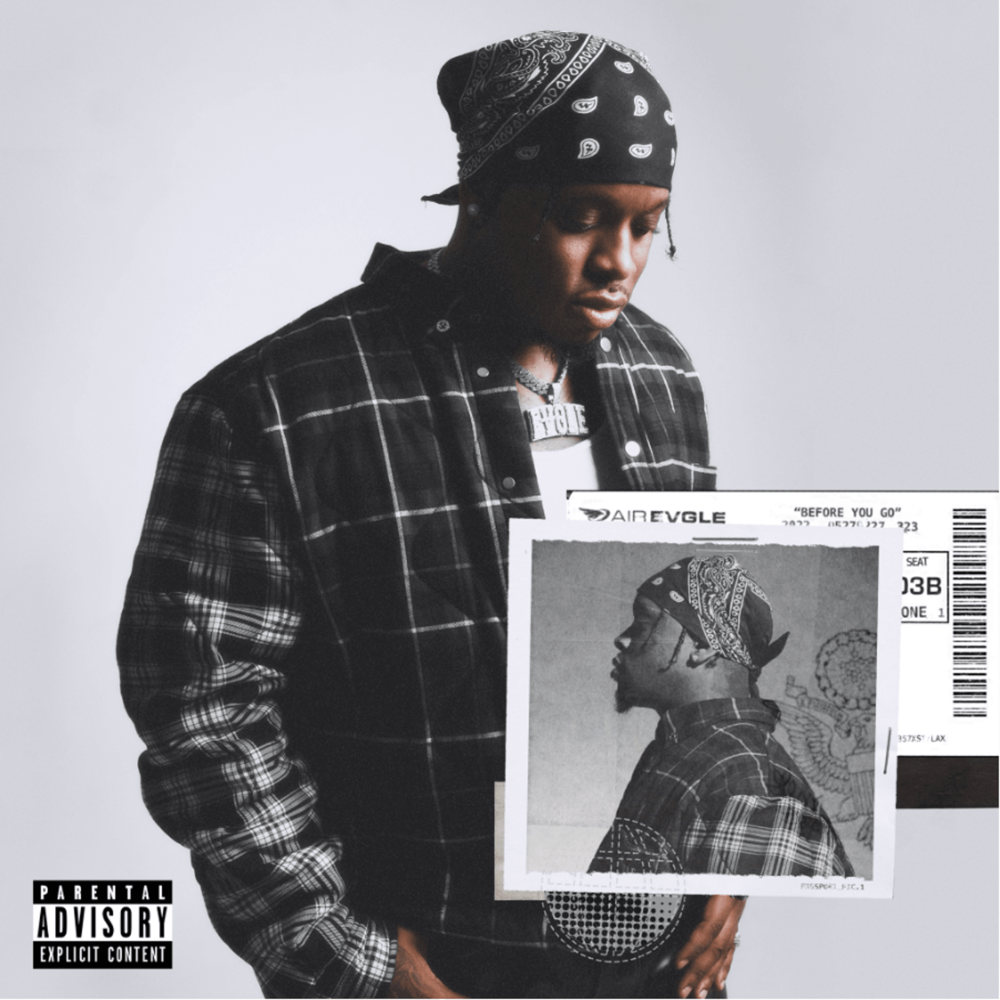 The cover art for Blxst's 'Before You Go' project
