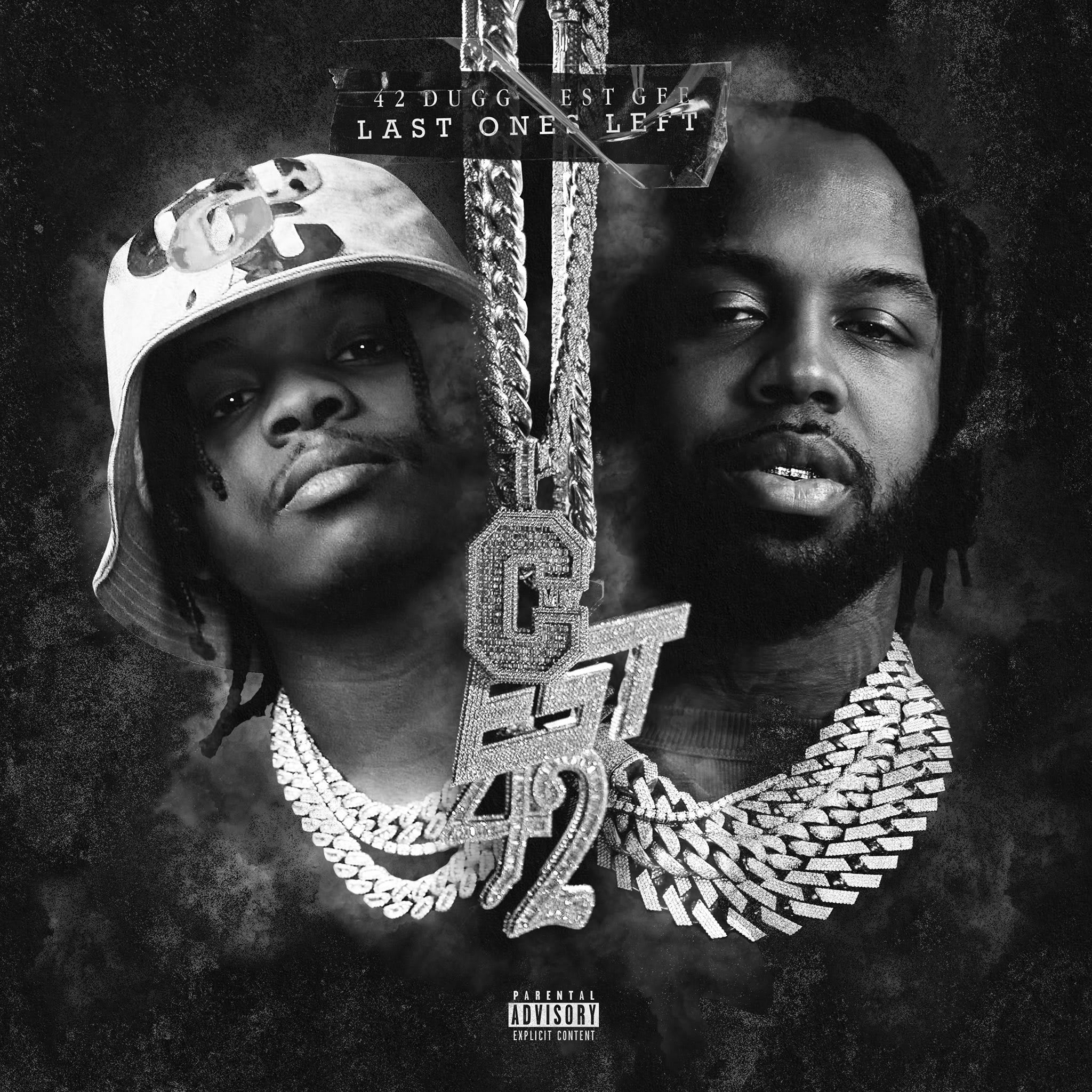 The cover art for 42 Dugg and EST Gee's 'Last Ones Left' album