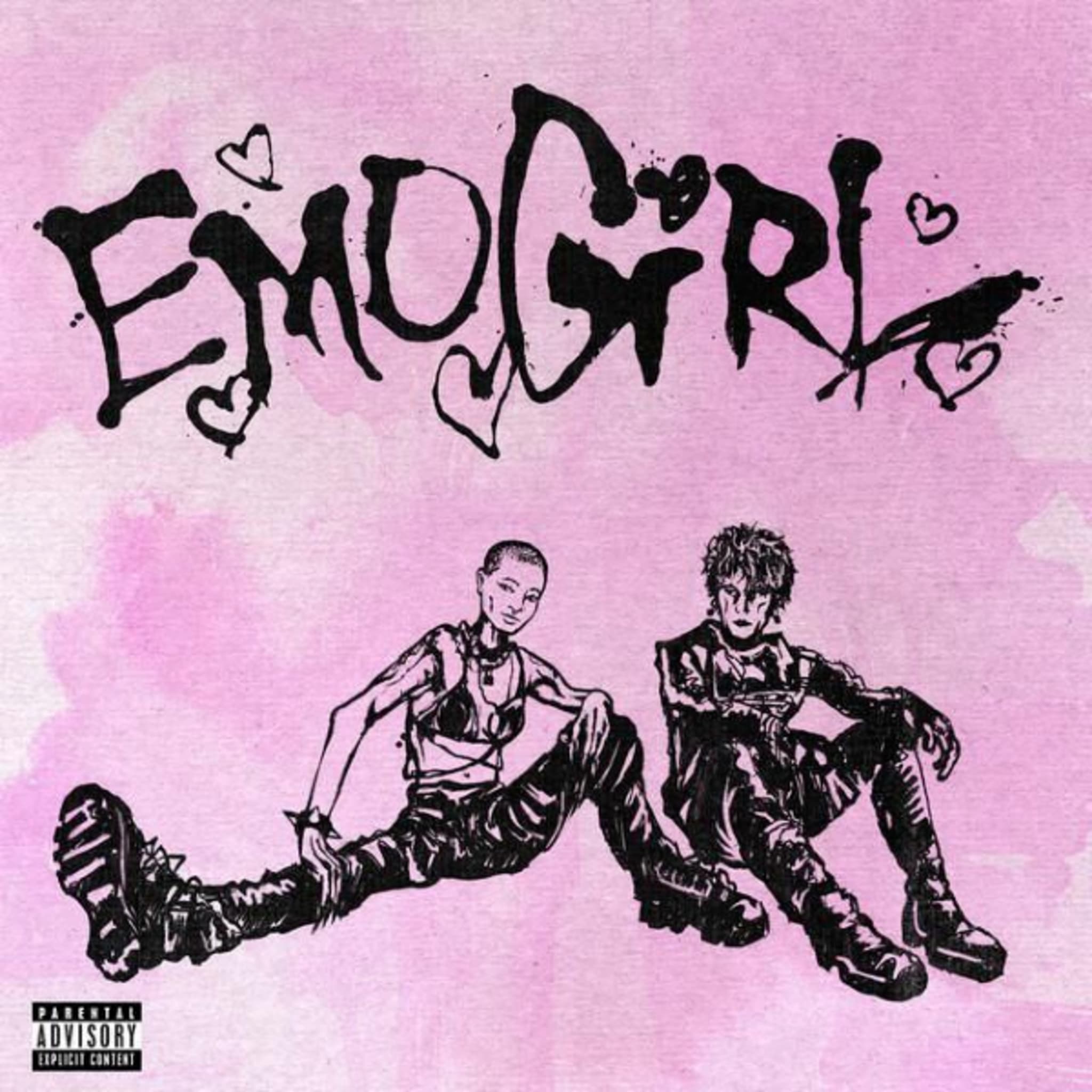 The cover art for Machine Gun Kelly's new song is pictured