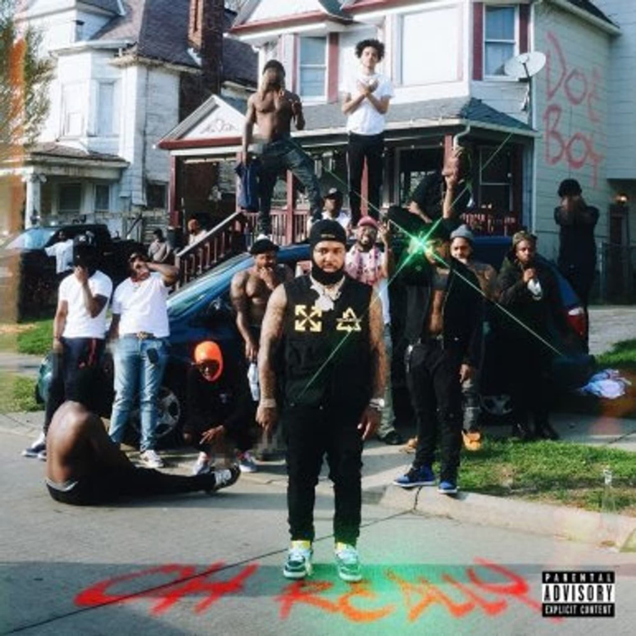 Cover art for Doe Boy's new album "Oh Really"