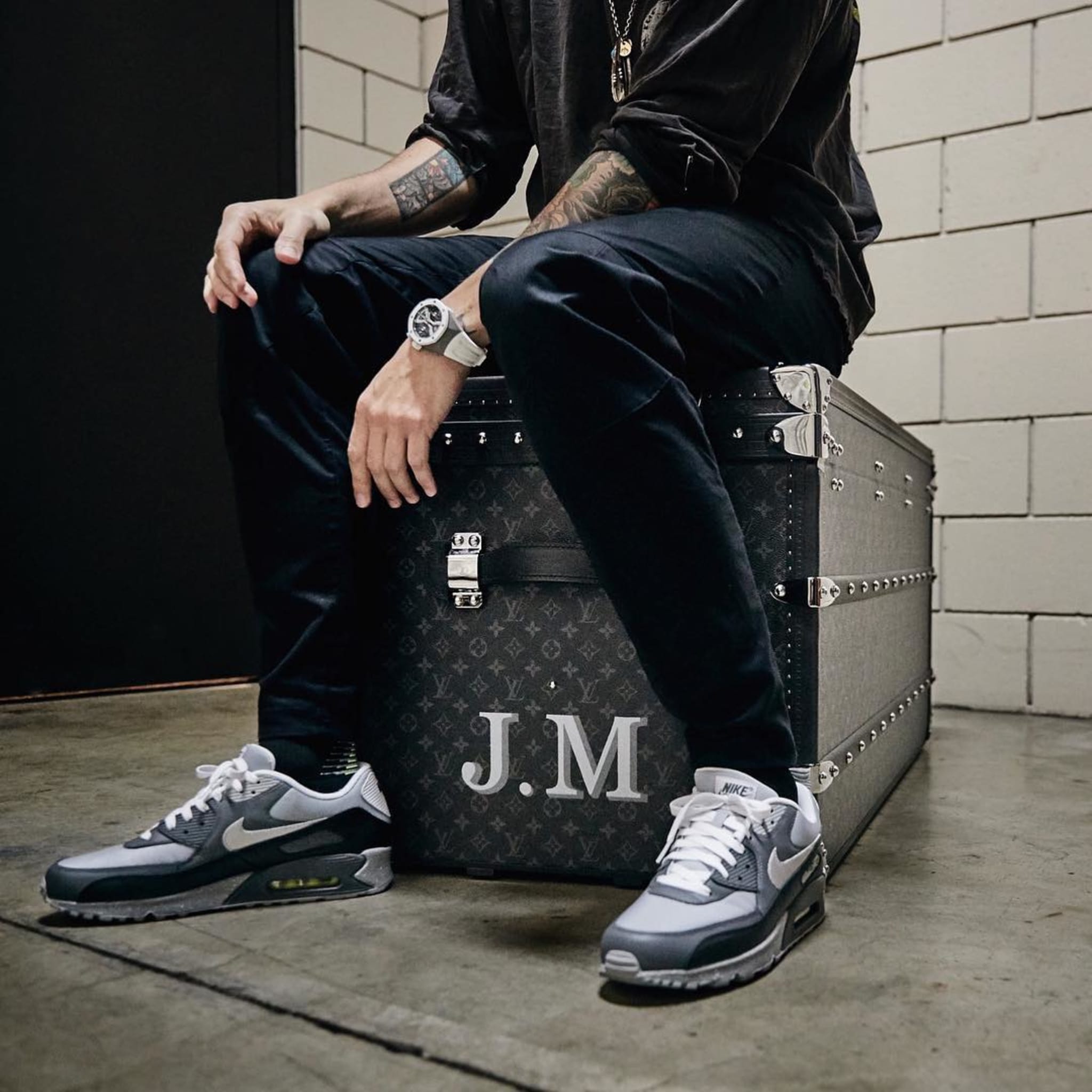 John Mayer Nike Air Max 90 Spirit Level Release Date On Foot