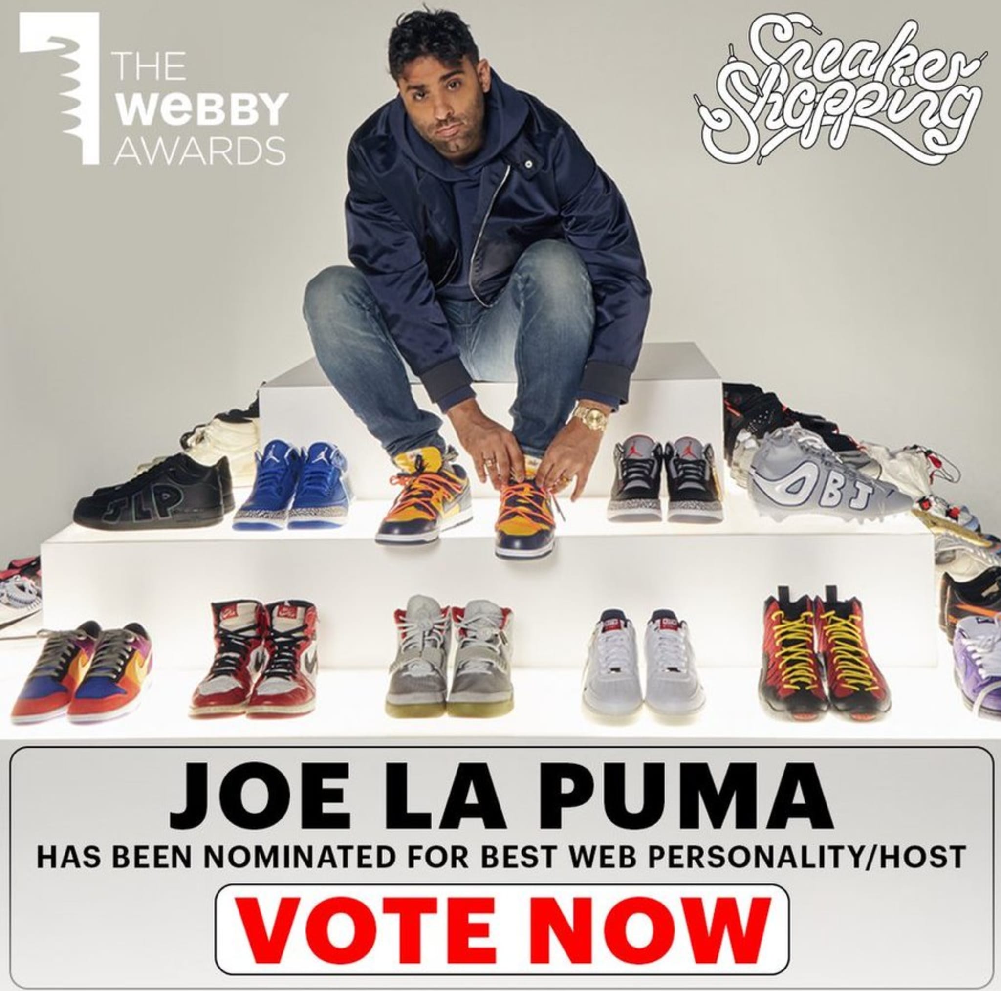 Joe La Puma 'Sneaker Shopping' The Webby Awards