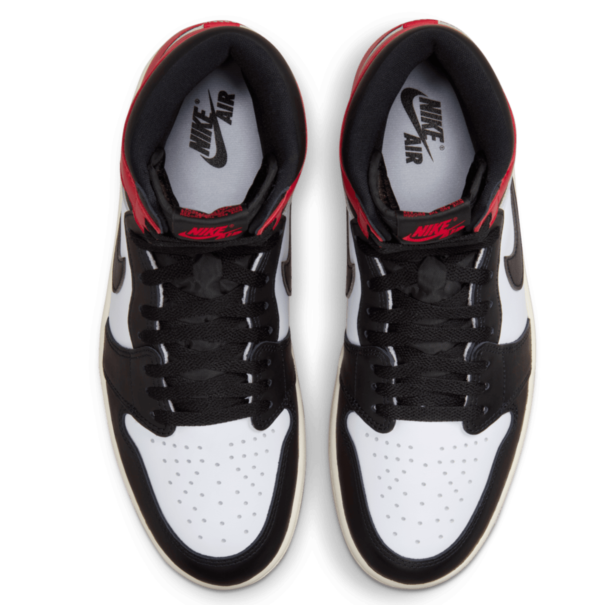 Air Jordan 1 "Black Toe Reimagined," image via Nike