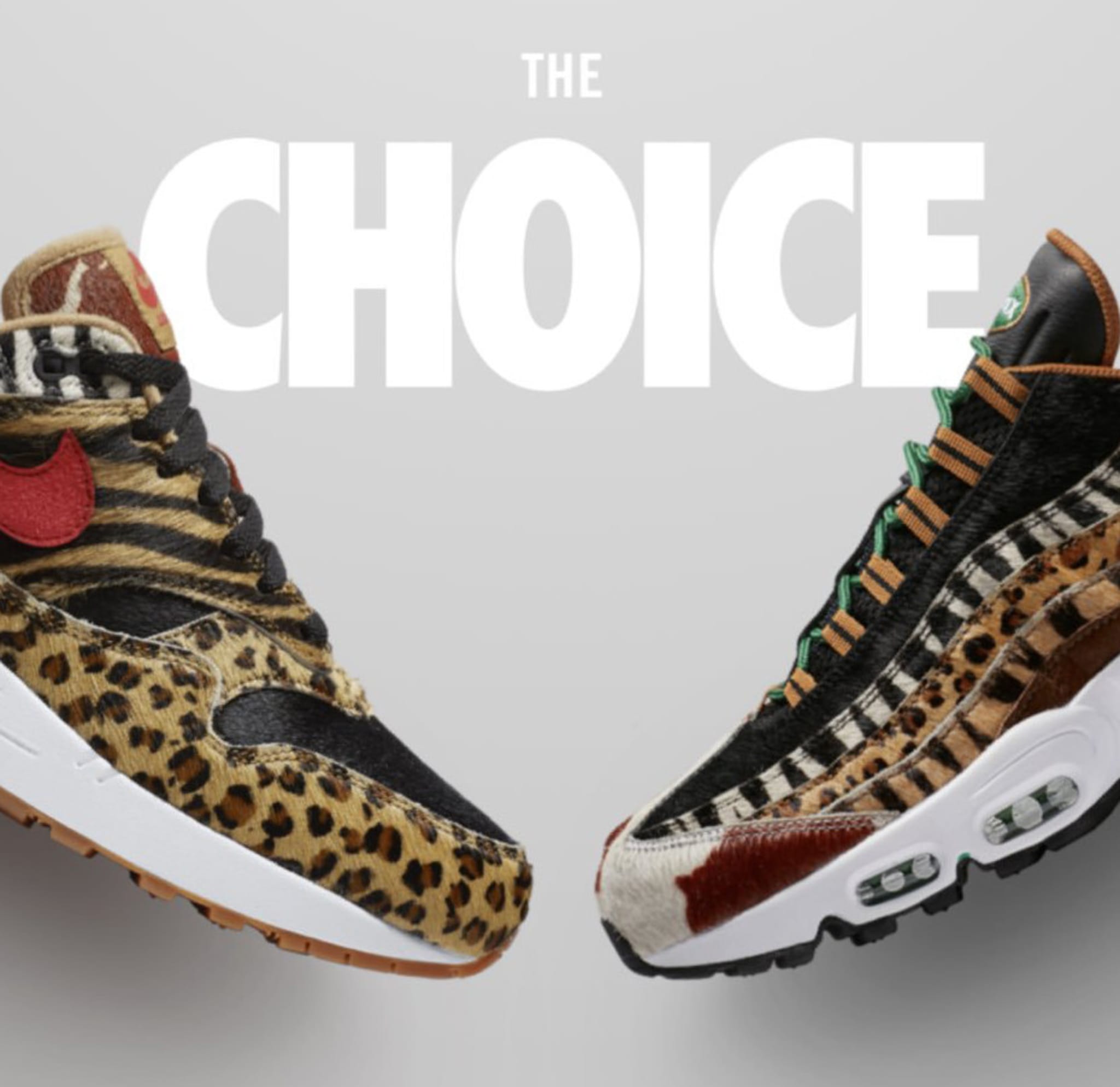 Nike The Choice Atmos Air Max 1 and Air Max 95