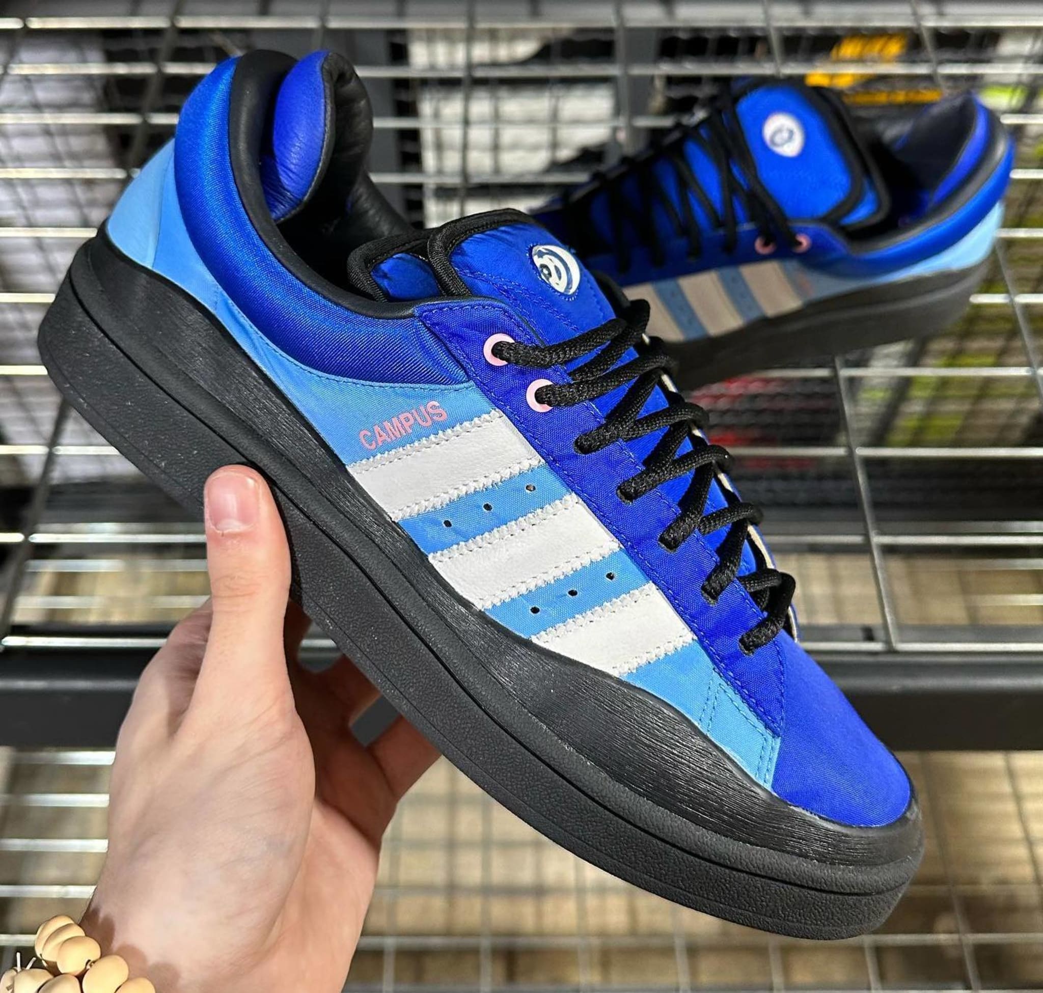 Bad Bunny x Adidas Campus Light 'Blue'