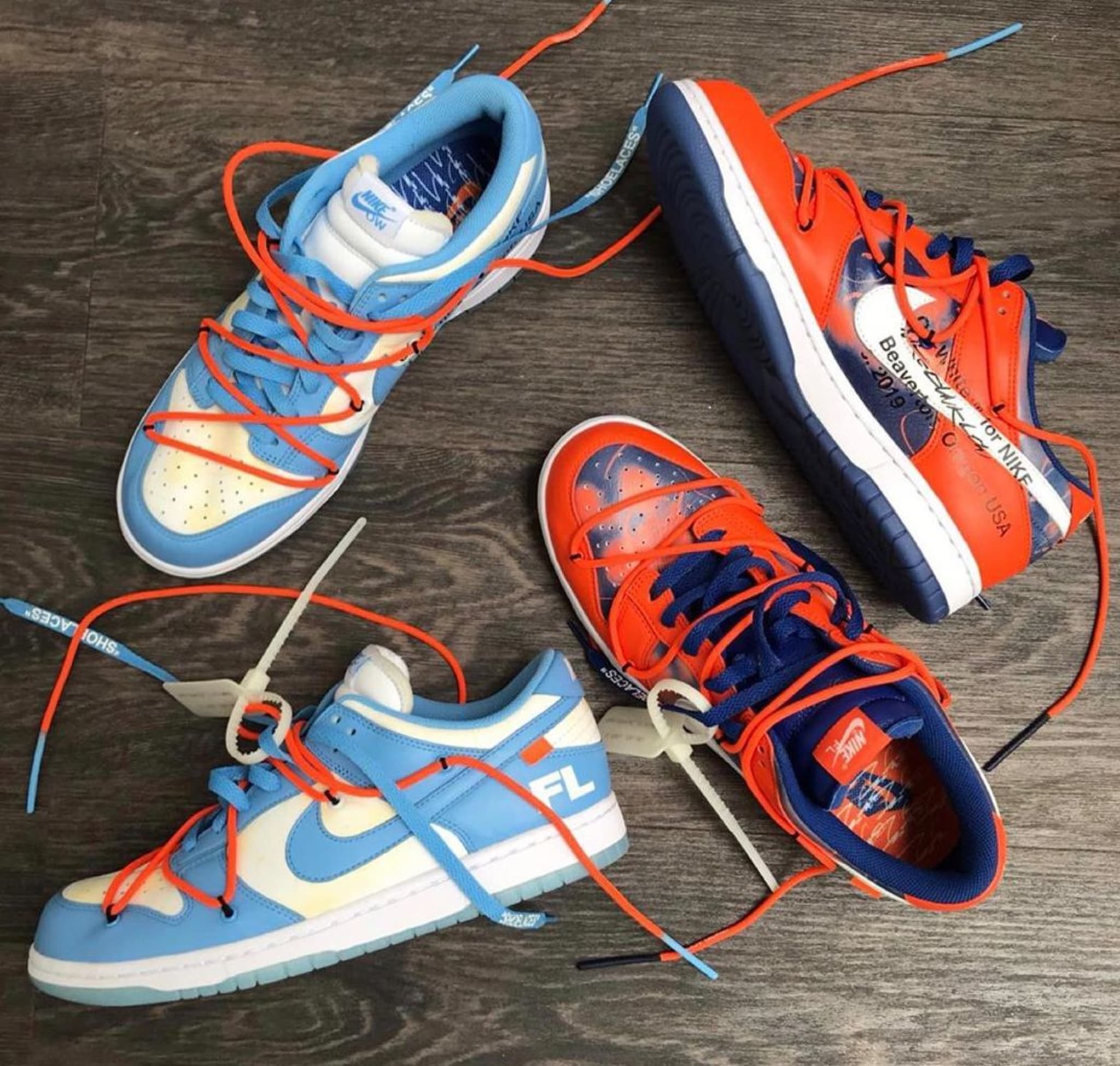 Off White x Futura x Nike Dunk Low Collection 2