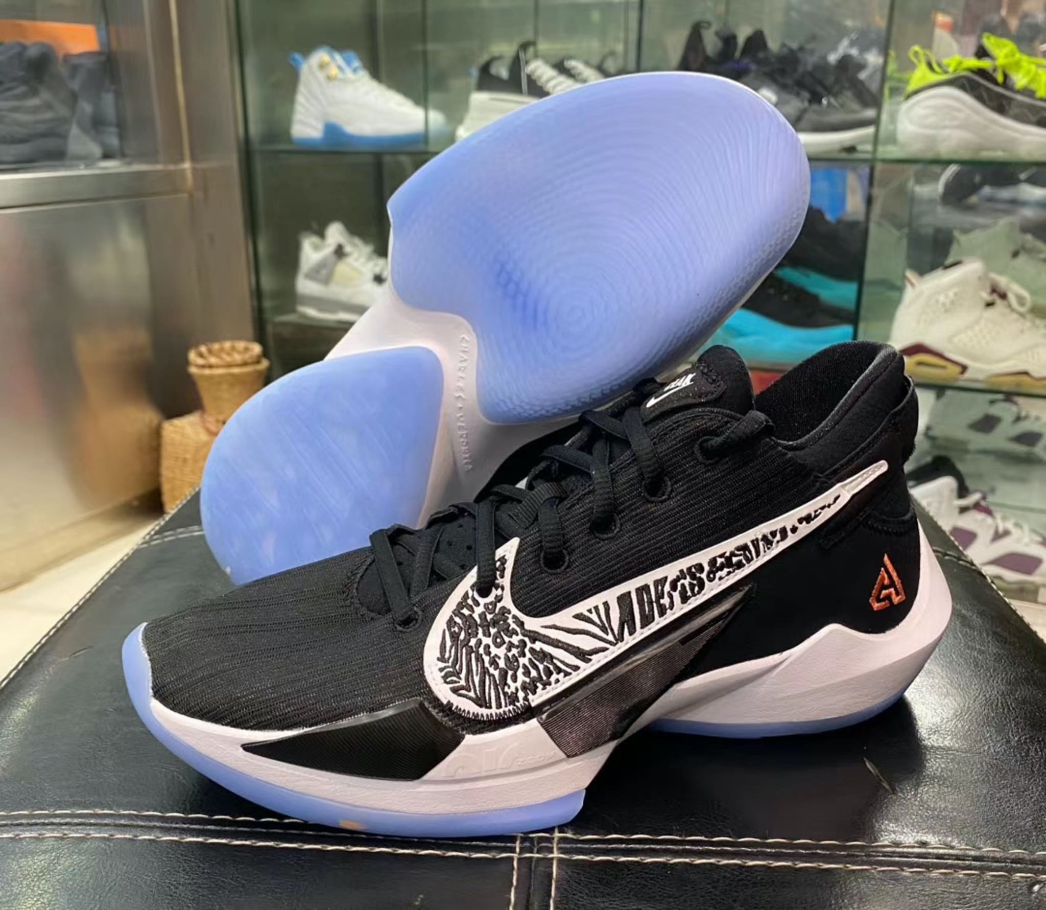 Nike Zoom Freak 2 Black White Release Date CK5424 001 Left