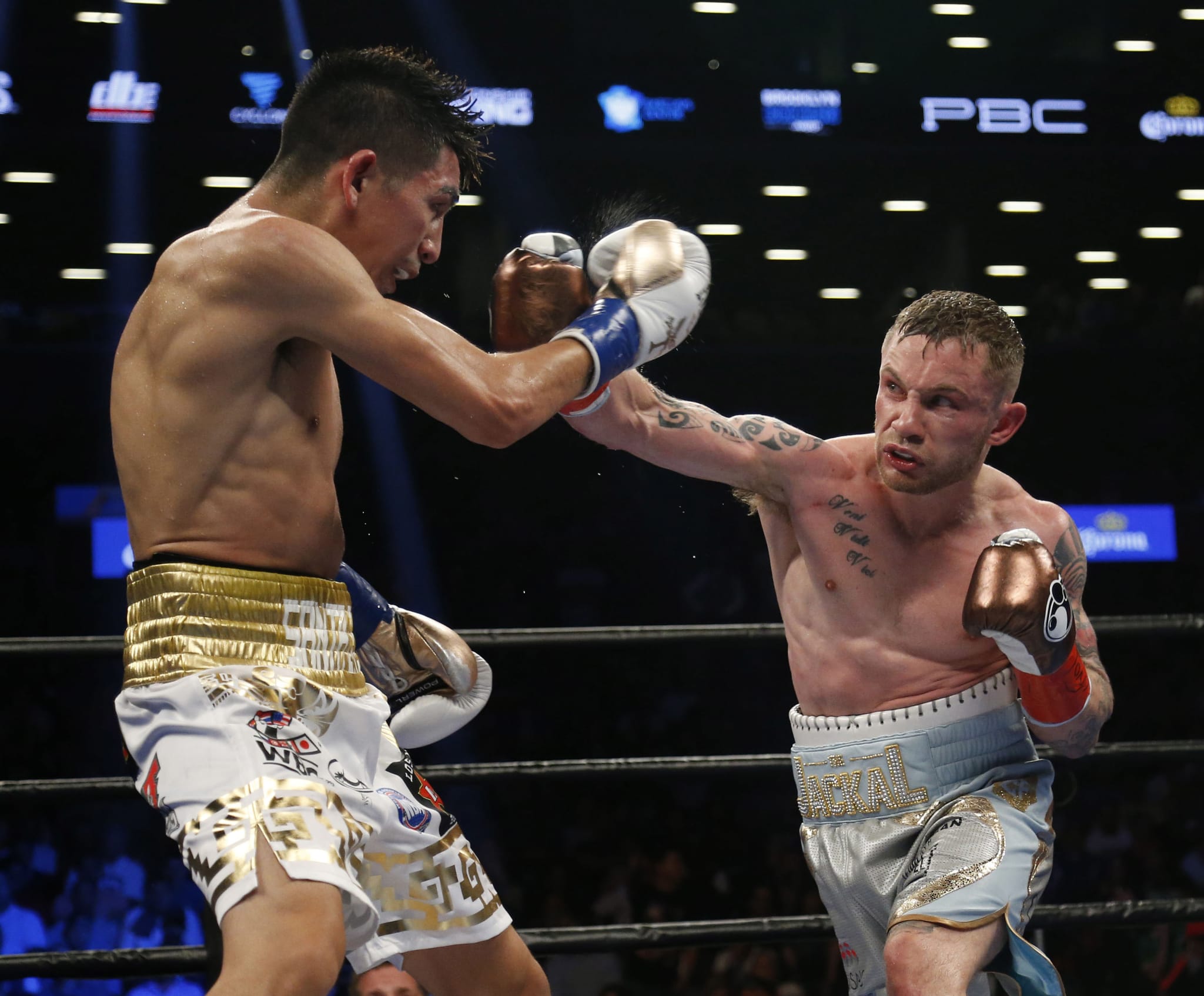 Carl Frampton Leo Santa Cruz Barclays Center 2016
