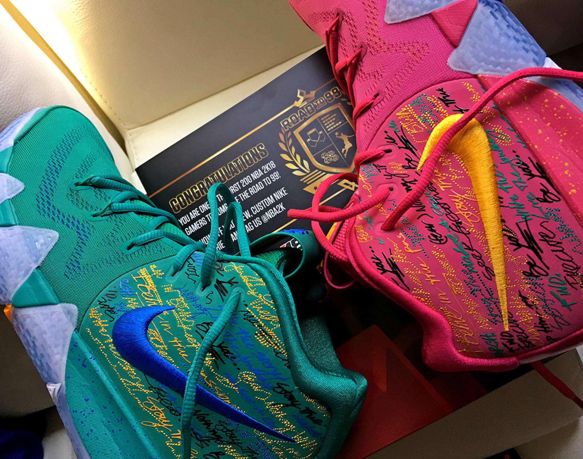 Nike Kyrie 4 'NBA 2K18' (Lateral)