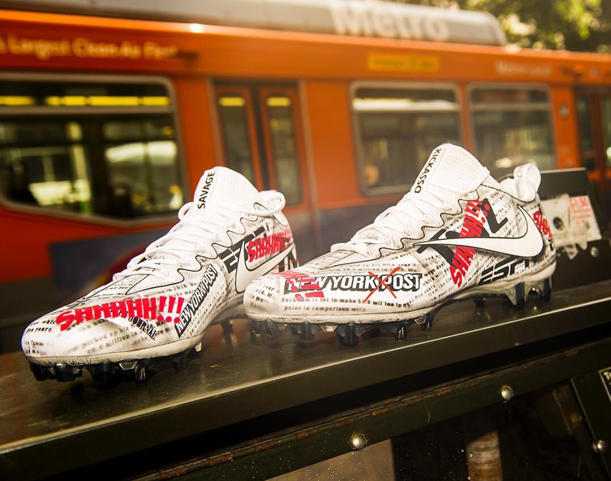 Odell Beckham Media Cleats