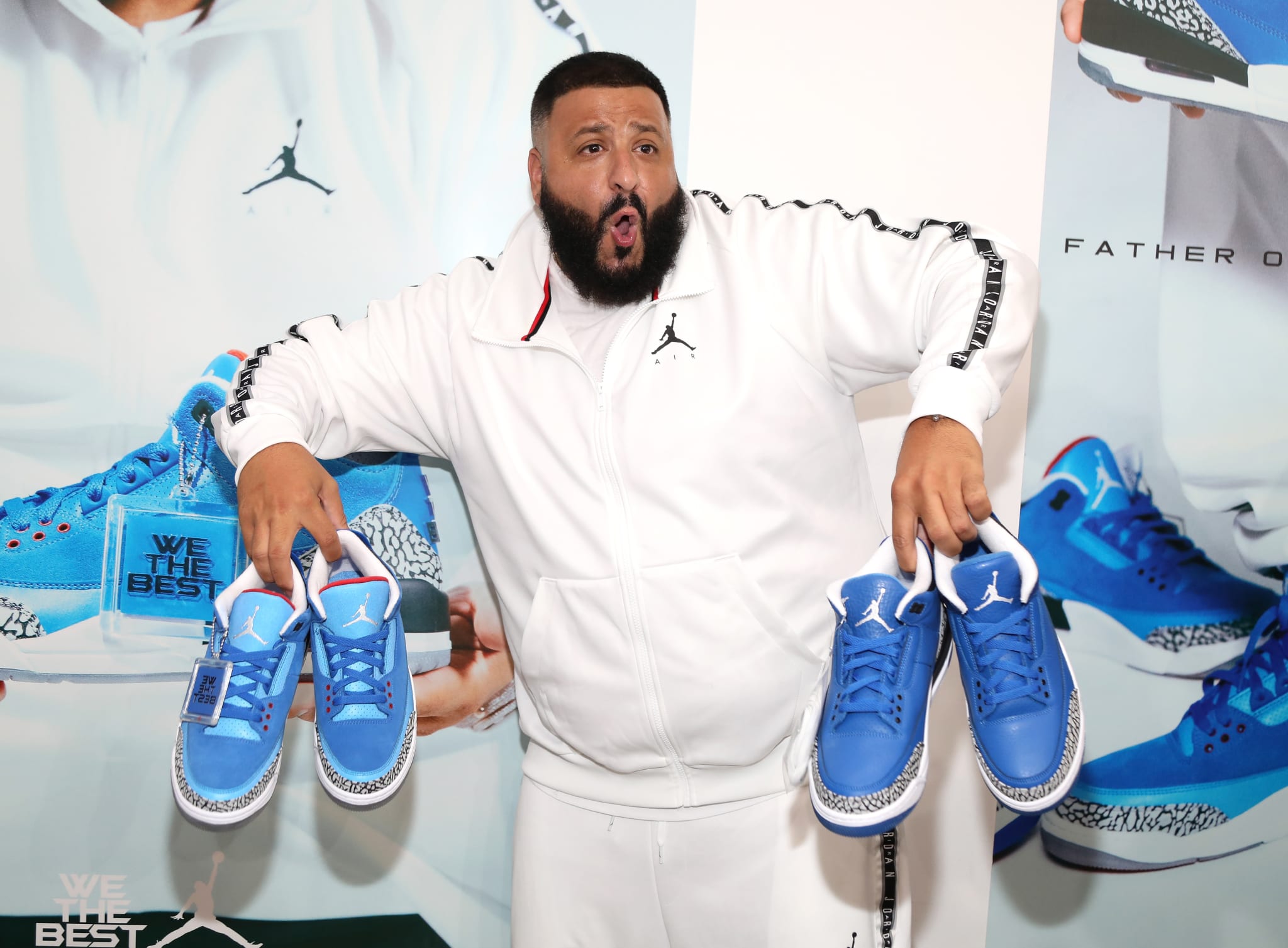 DJ Khaled AIr Jordan IIIs