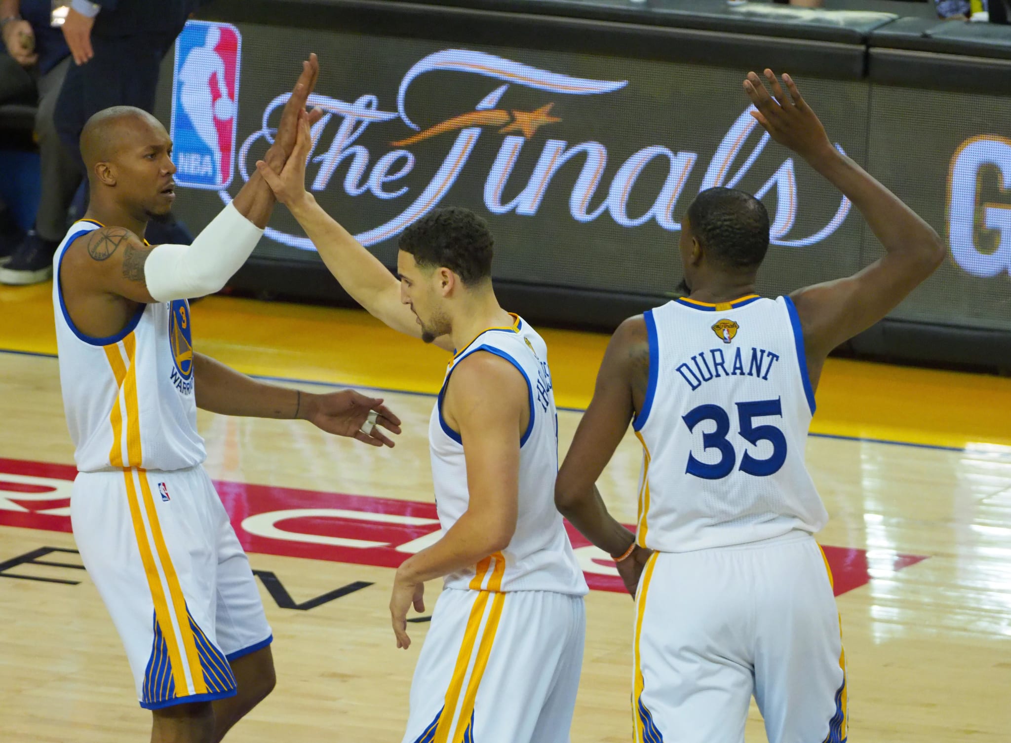 Golden State Warriors NBA Finals Game 2 West Durant Thompson