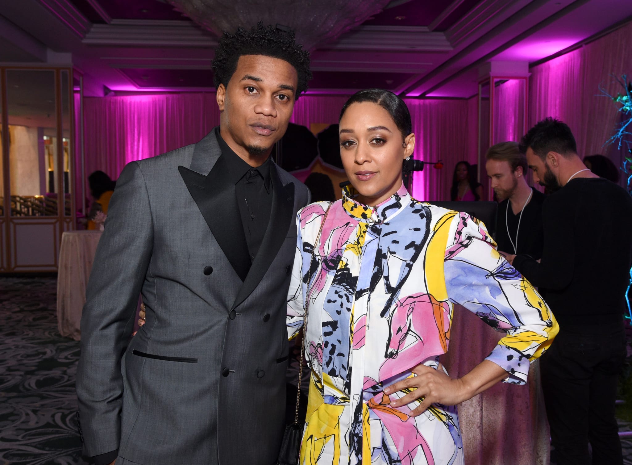 Cory Hardrict and Tia Mowry-Hardrict (