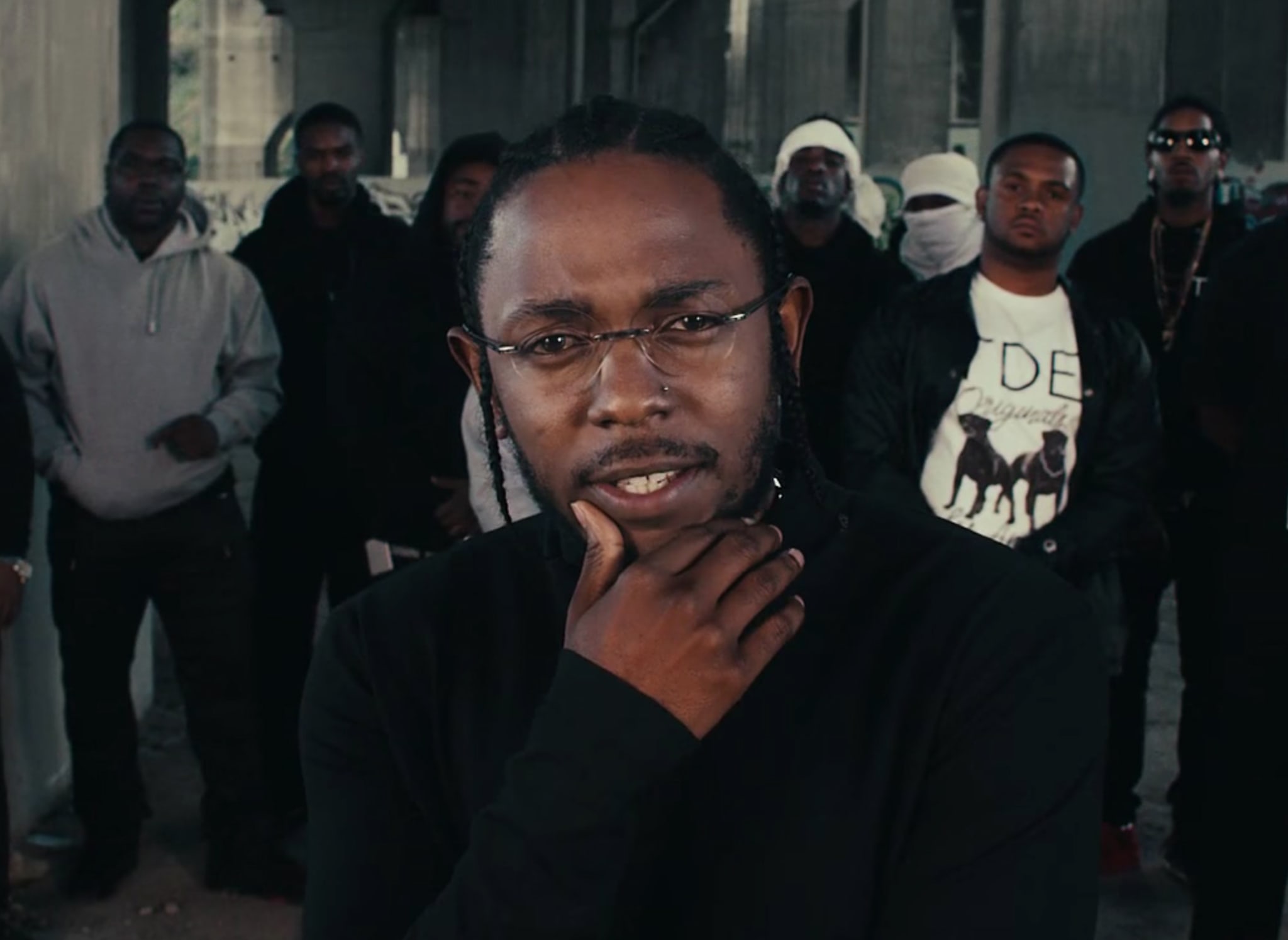 kendrick lamar humble video screen
