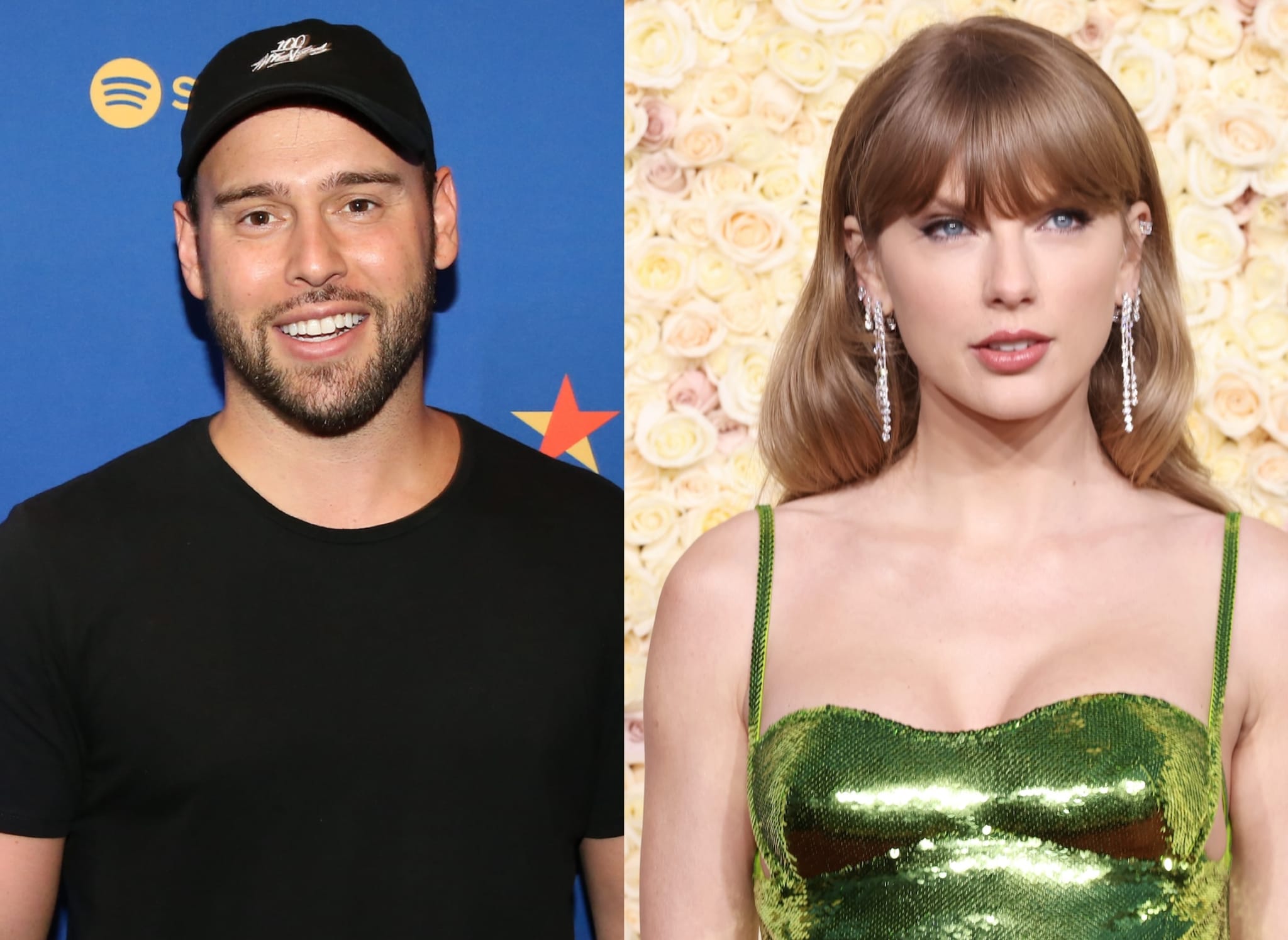 Scooter Braun and Taylor Swift