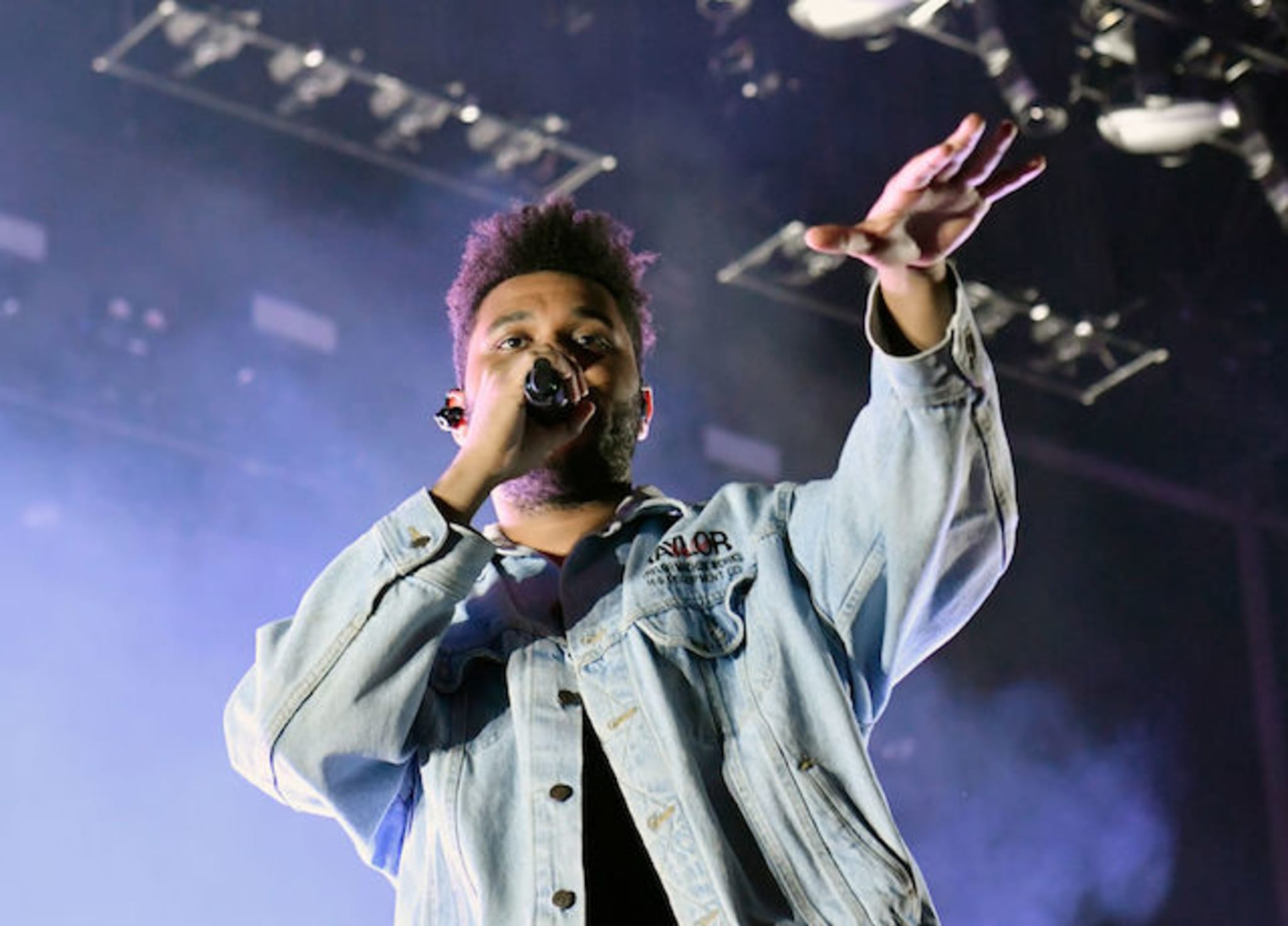 This is a picture of The Weeknd.