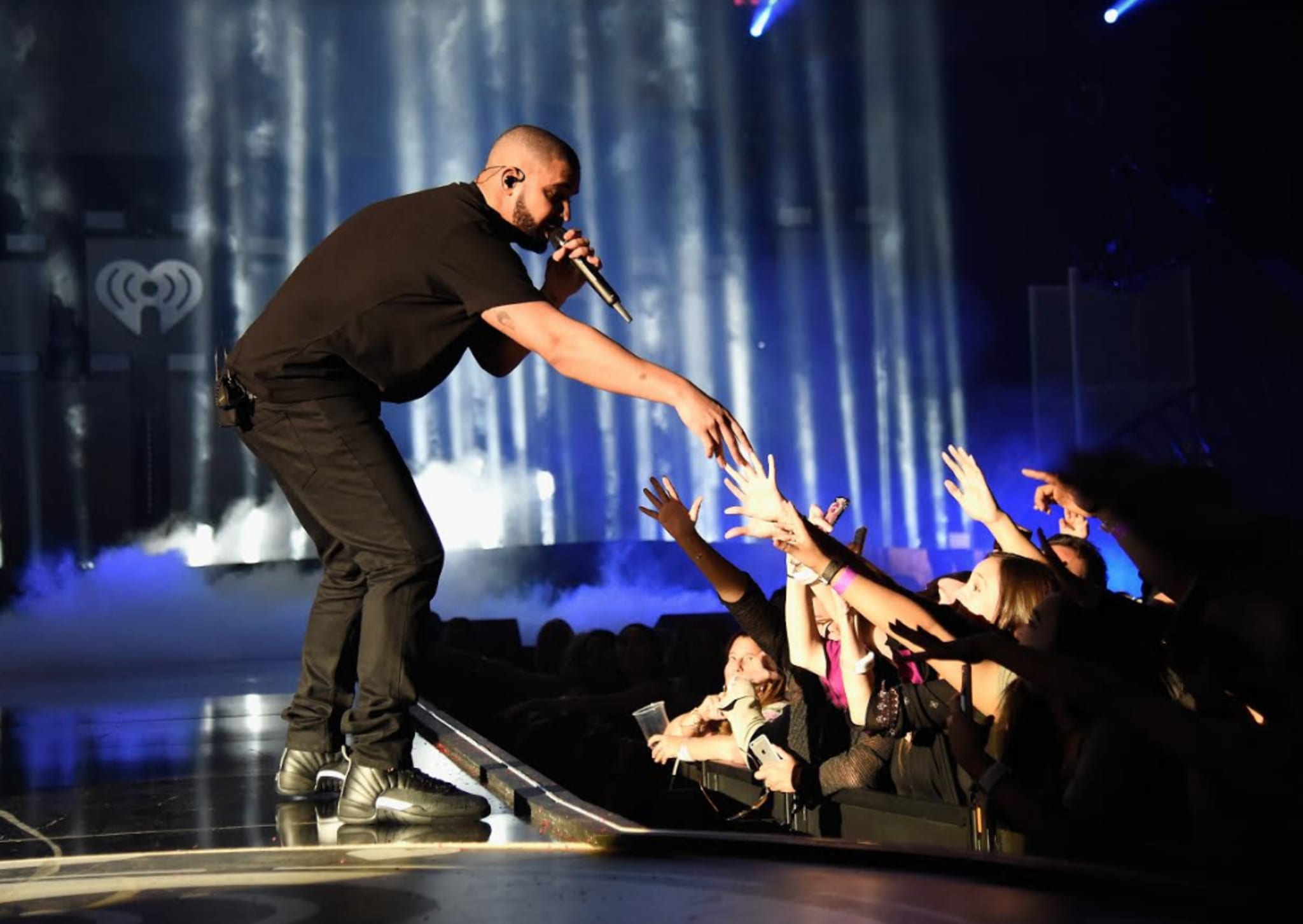 Drake Wearing Master Air Jordan 12s