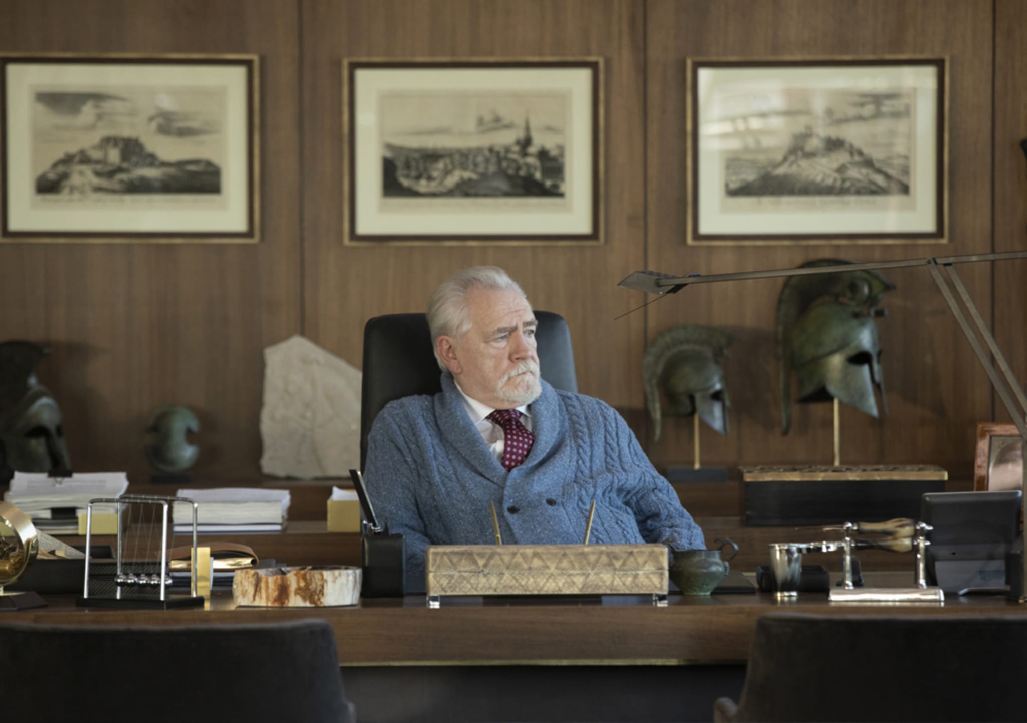 Brian Cox during Season 2 of HBO's 'Succession'