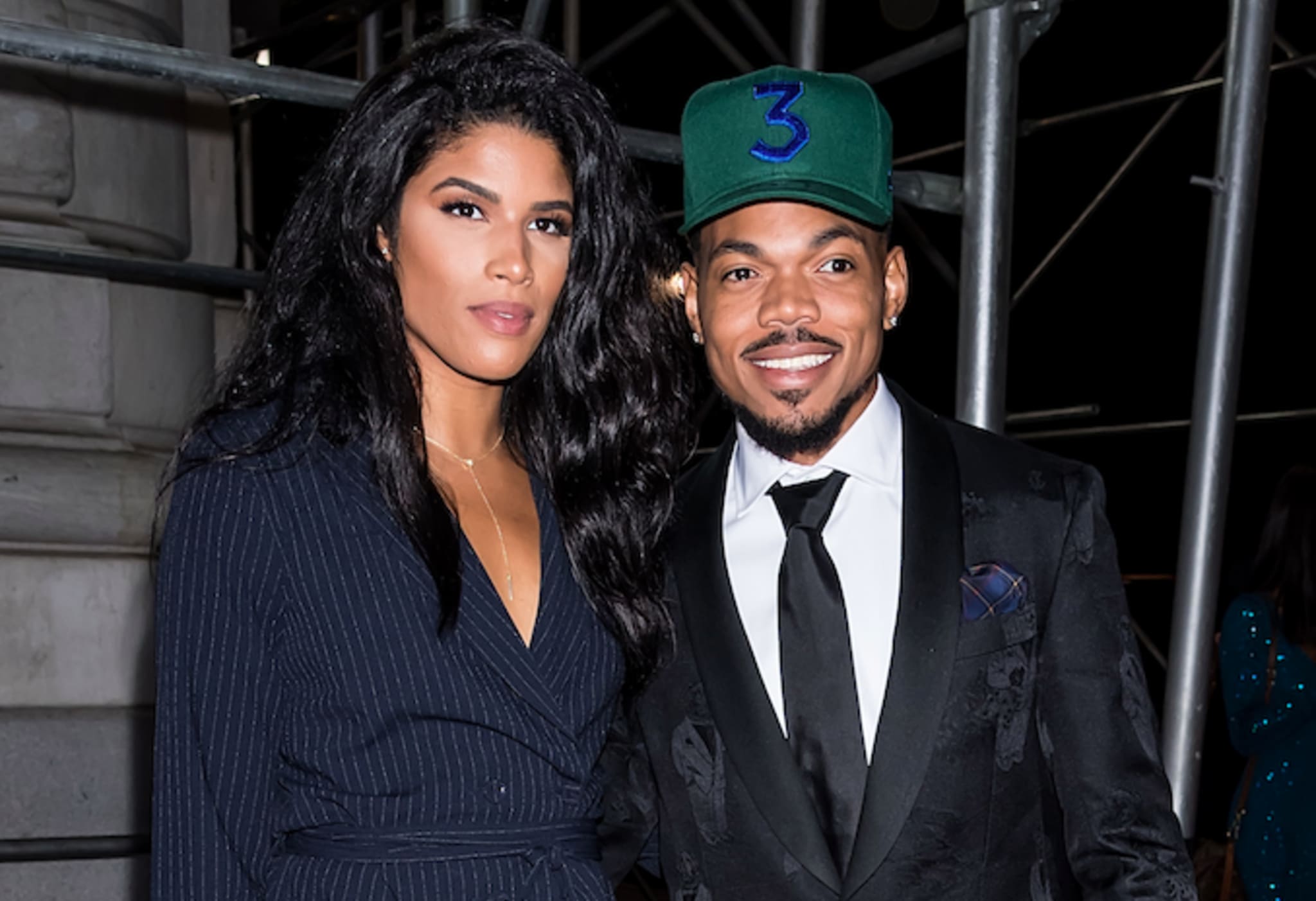 Chance the Rapper and Kirsten Corley