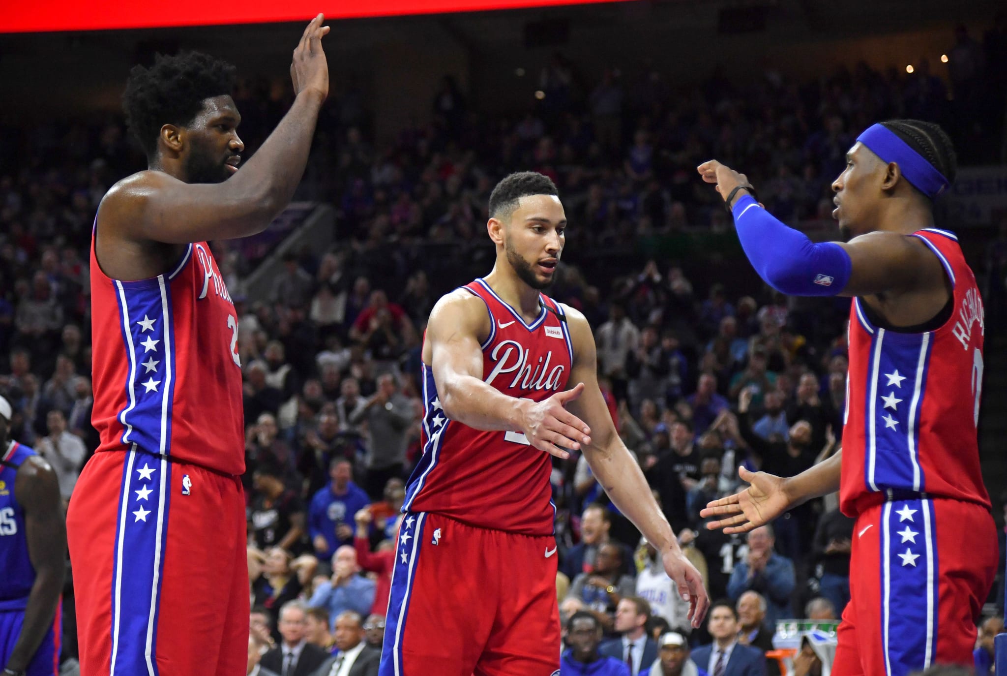 Joel Embiid Ben Simmons Josh Richardson 2020