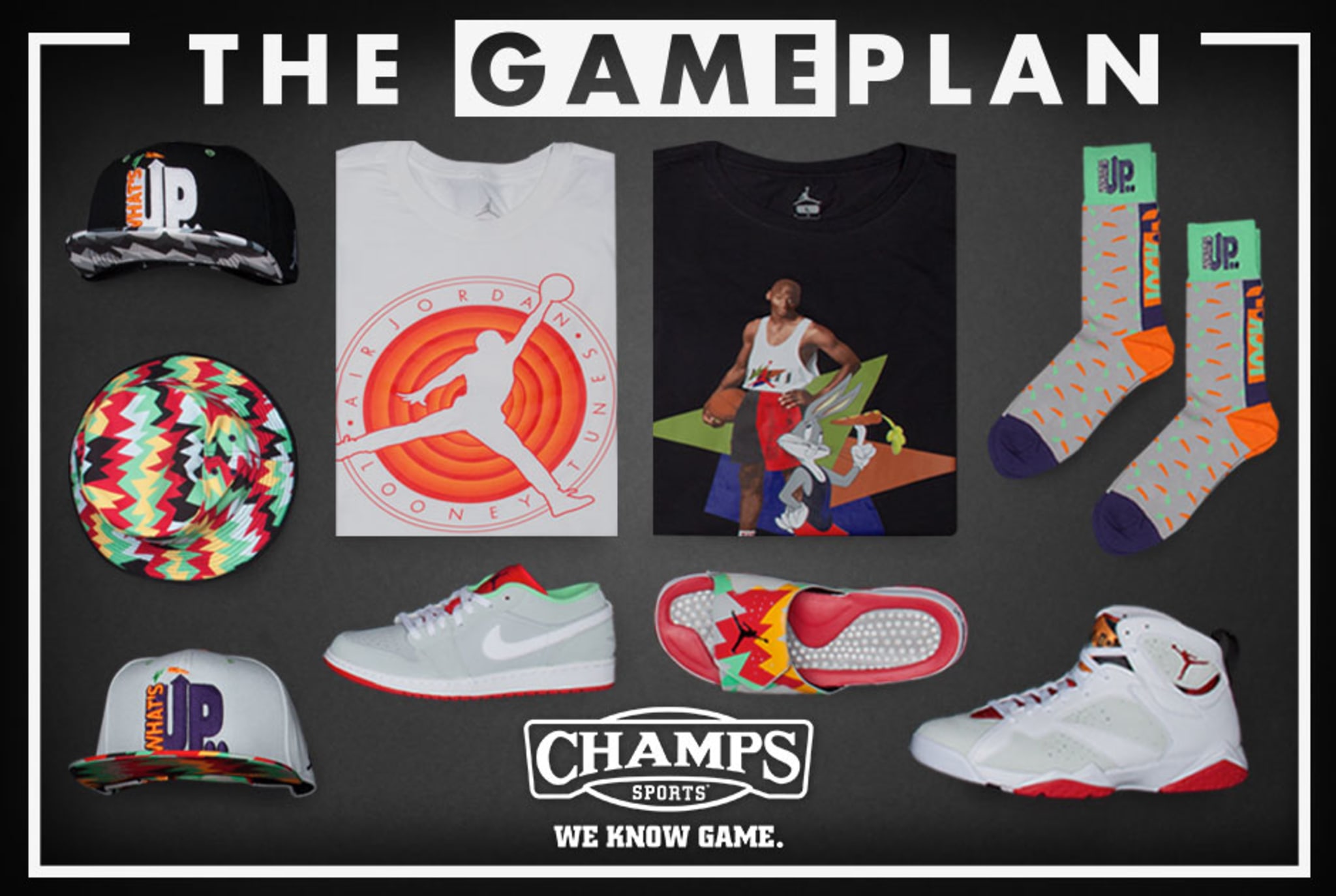 Champs Sports Hare Air Jordan Collection
