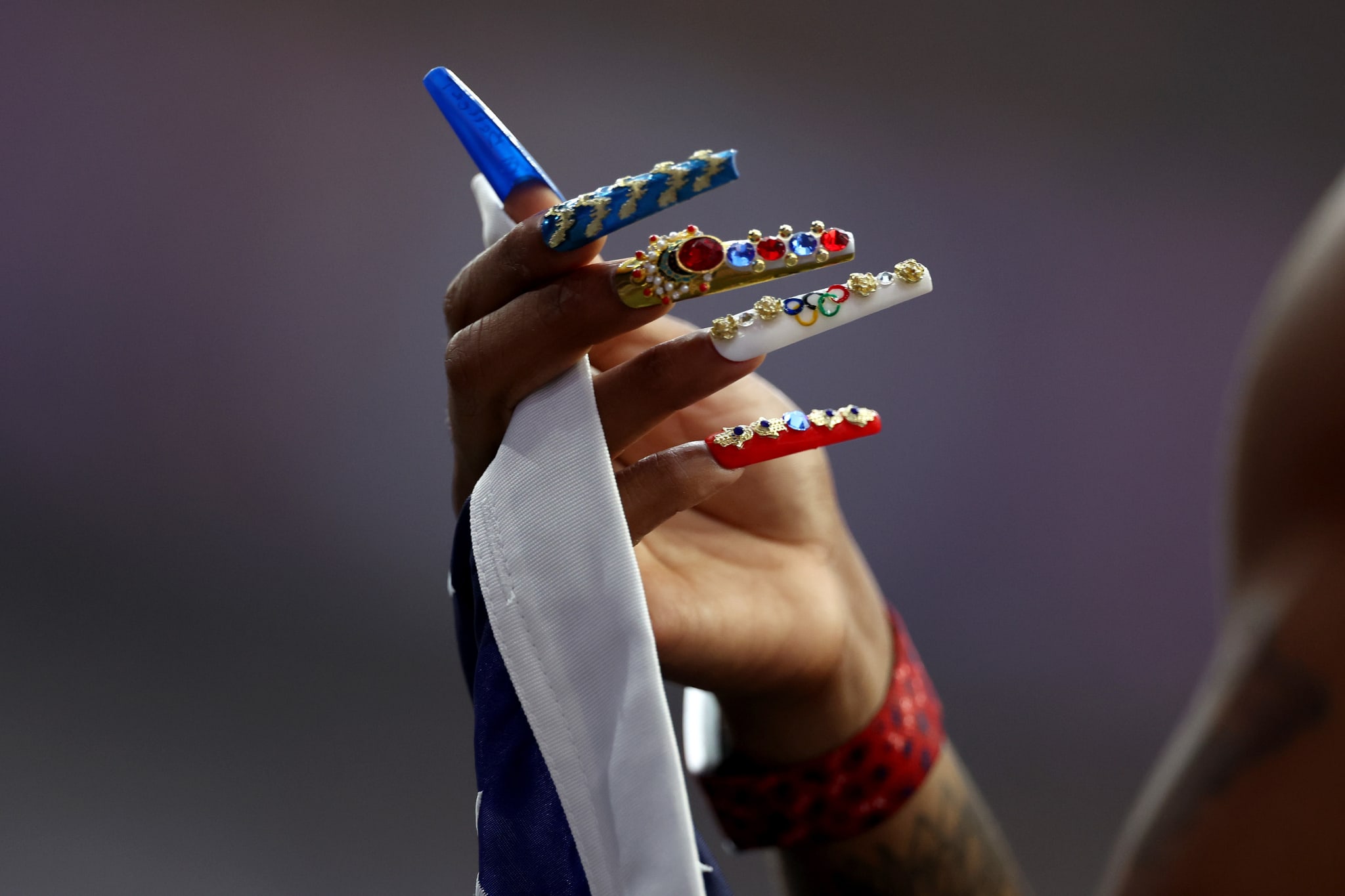 Sha'Carri Richardson 2024 Paris Olympics nails