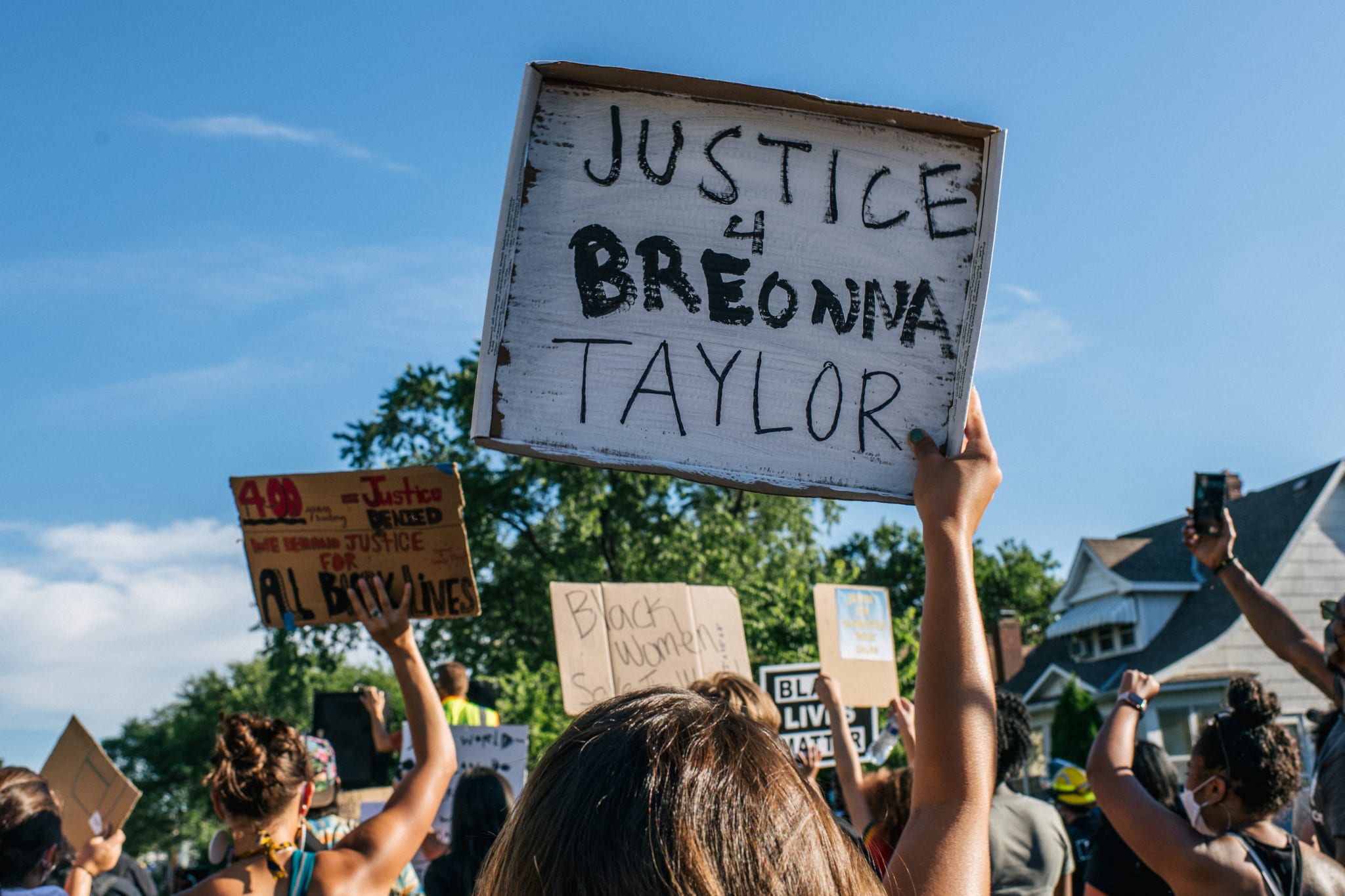 Breonna Taylor sign