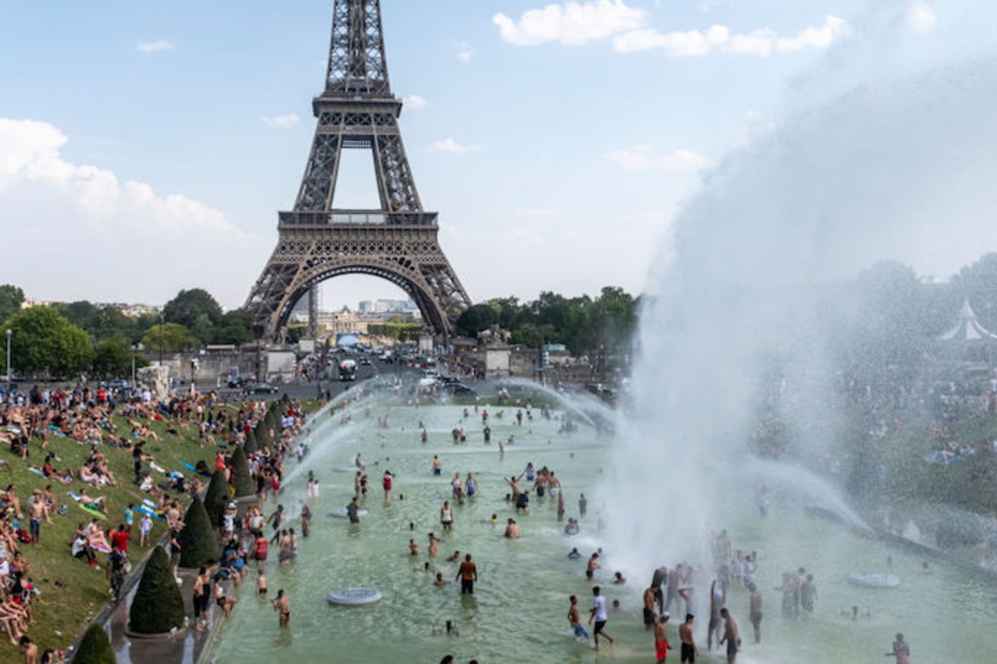 paris heat wave