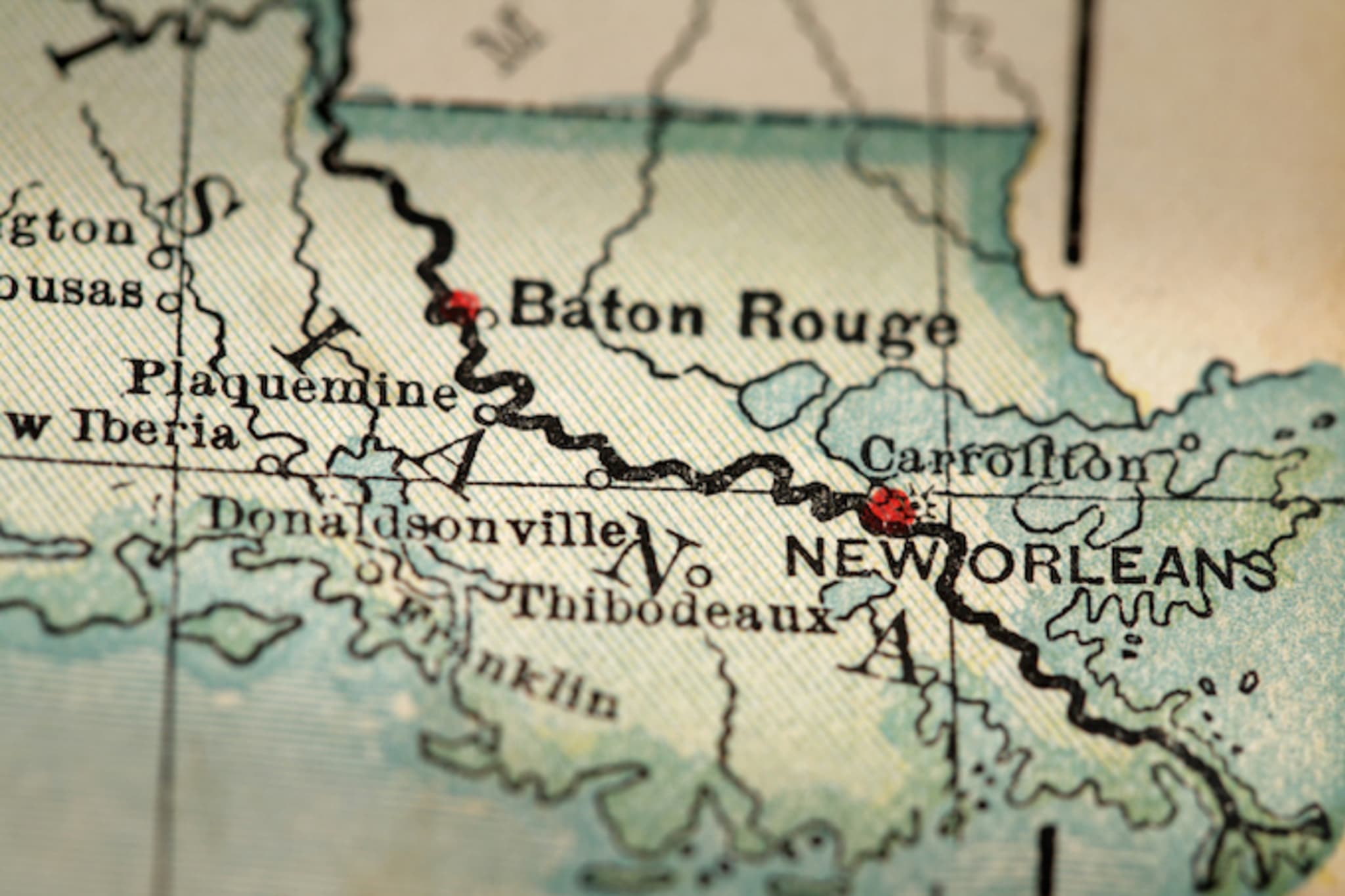 This is Louisiana.