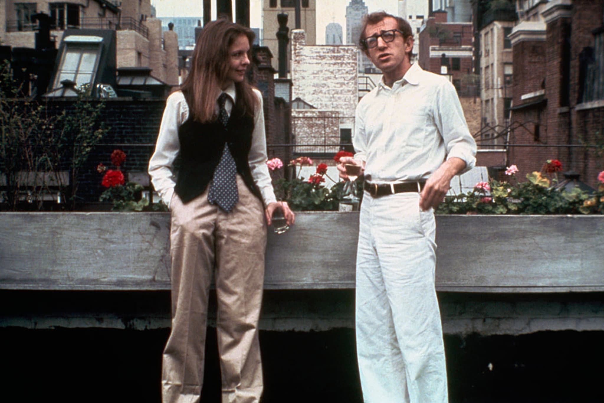 Woody Allen and Diane Keaton in Annie Hall; best indie movies of all time