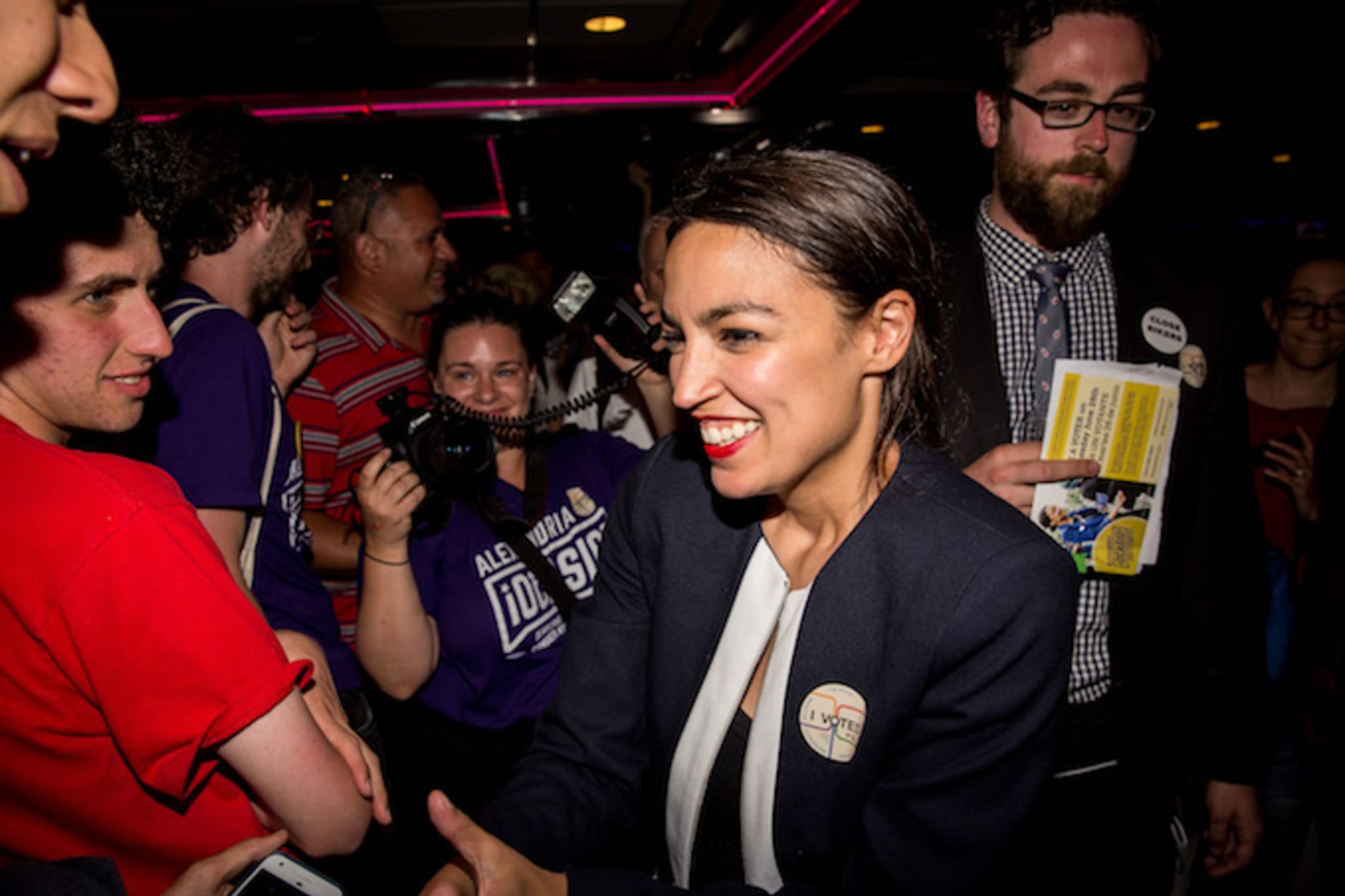 Alexandria Ocasio Cortez in the Bronx