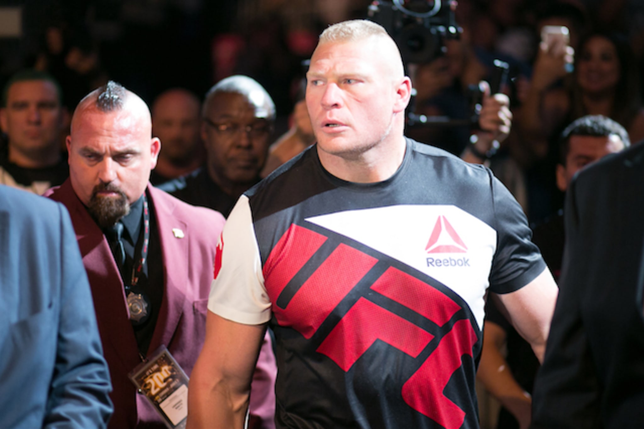 This is a picture of Brock Lesnar.