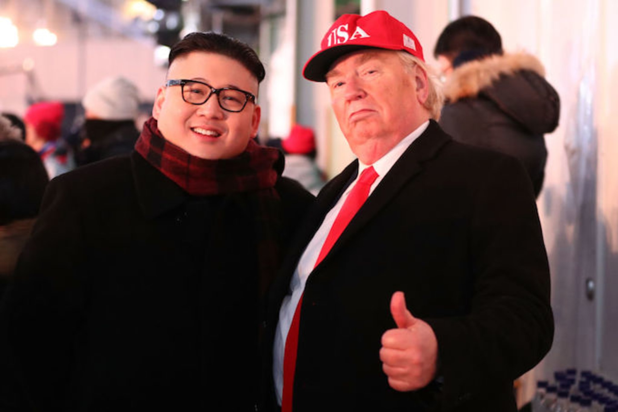 This is a picture of Fake Donald Trump.