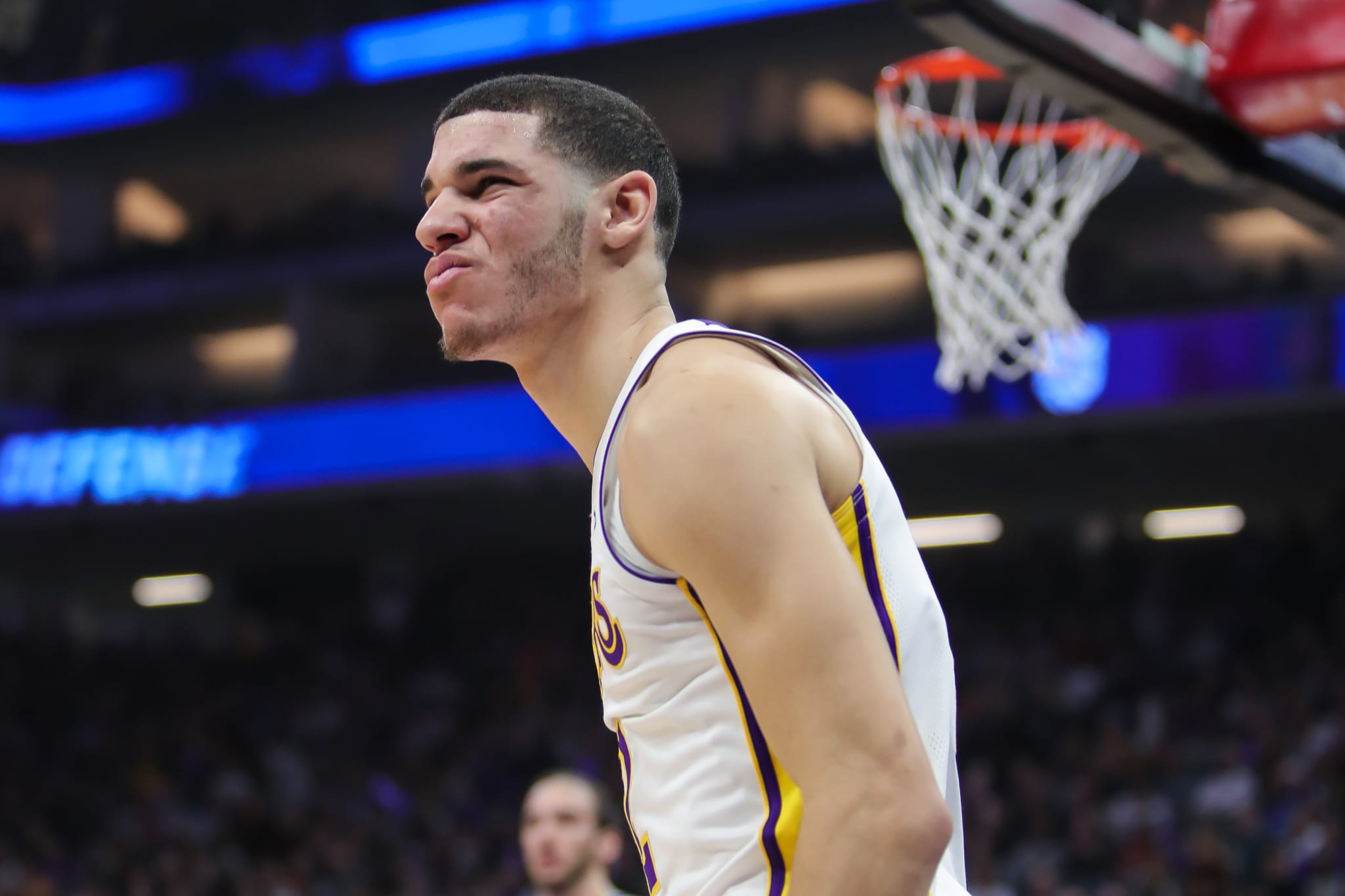 Lonzo Ball Lakers Kings November 2017