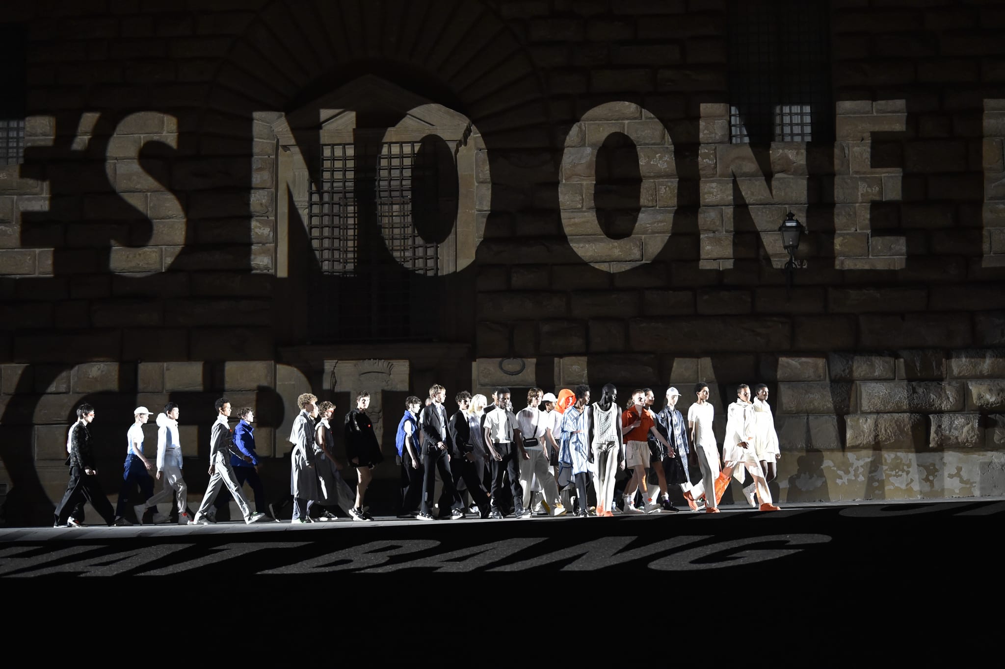 Off White Pitti Uomo fashion show