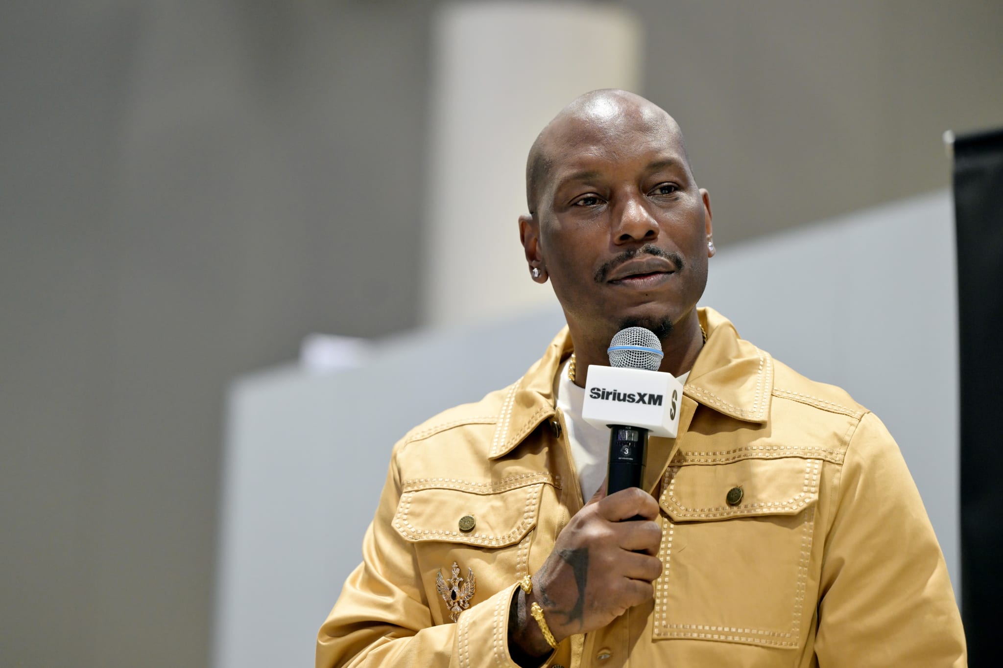 NEW ORLEANS, LOUISIANA - JULY 06: Tyrese Gibson speaks onstage during the 2024 ESSENCE Festival Of Culture™ Presented By Coca-Cola® at Ernest N. Morial Convention Center on July 06, 2024 in New Orleans, Louisiana