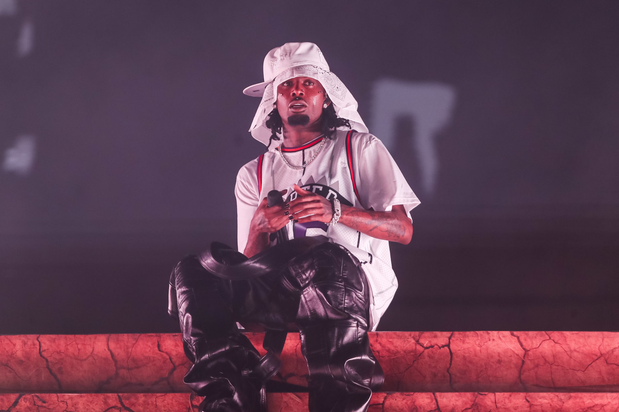 Playboi Carti performing 