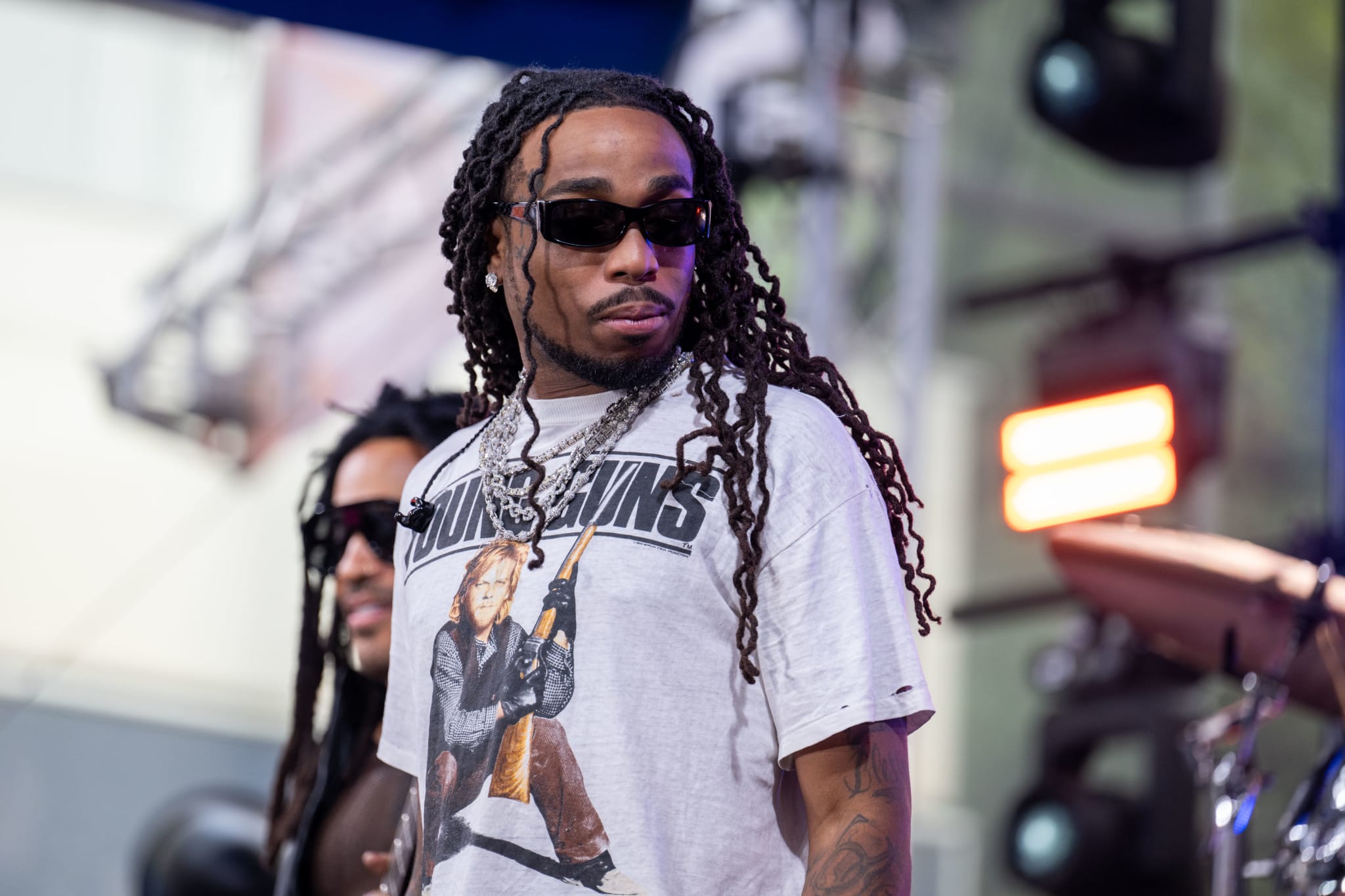 Lenny Kravitz and Quavo