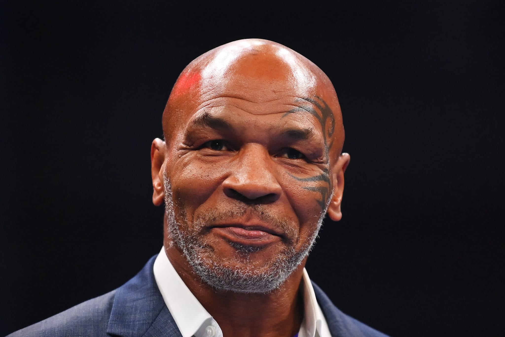 Boxing In Riyadh: Tyson Fury v Francis Ngannou
RIYADH, SAUDI ARABIA - OCTOBER 28: Mike Tyson looks on prior to the Heavyweight fight between Tyson Fury and Francis Ngannou at Boulevard Hall on October 28, 2023 in Riyadh, Saudi Arabia. 