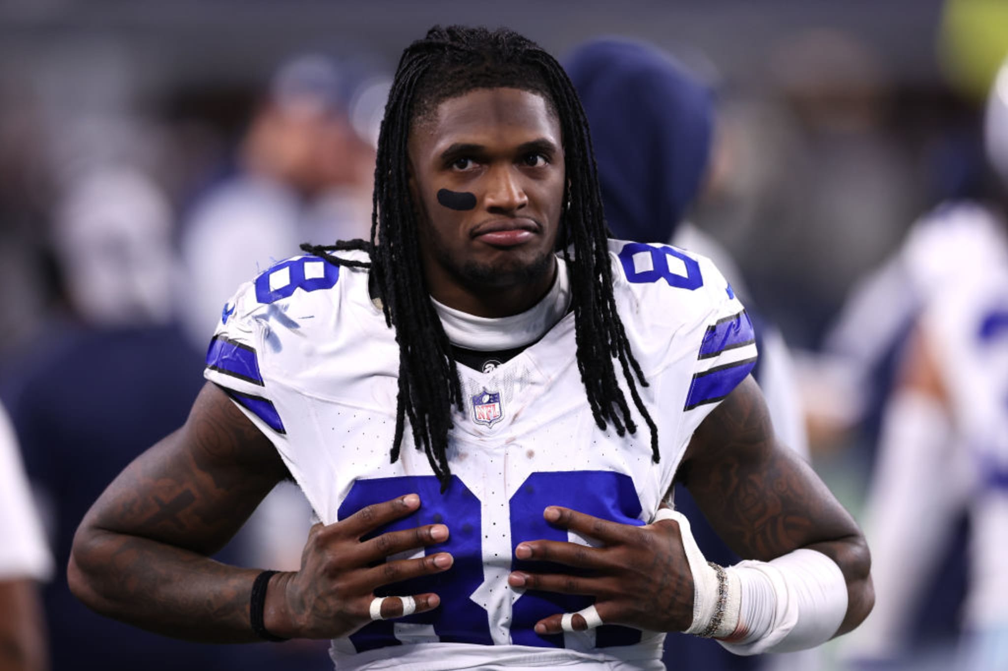 CeeDee Lamb #88 of the Dallas Cowboys