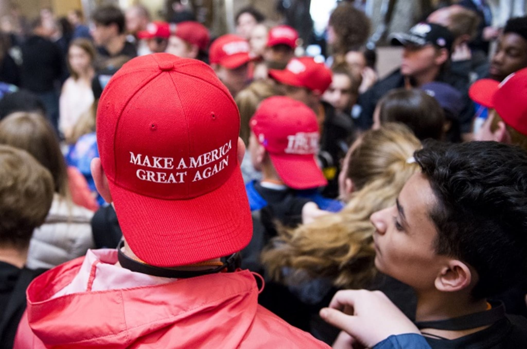 maga hat teens