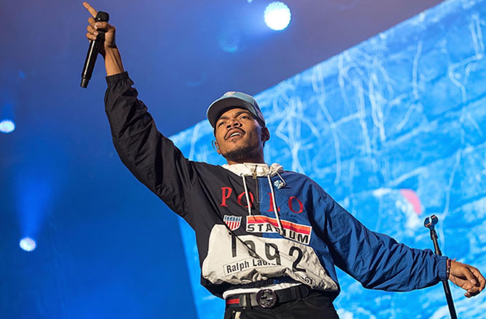 This is a photo of Chance the Rapper.