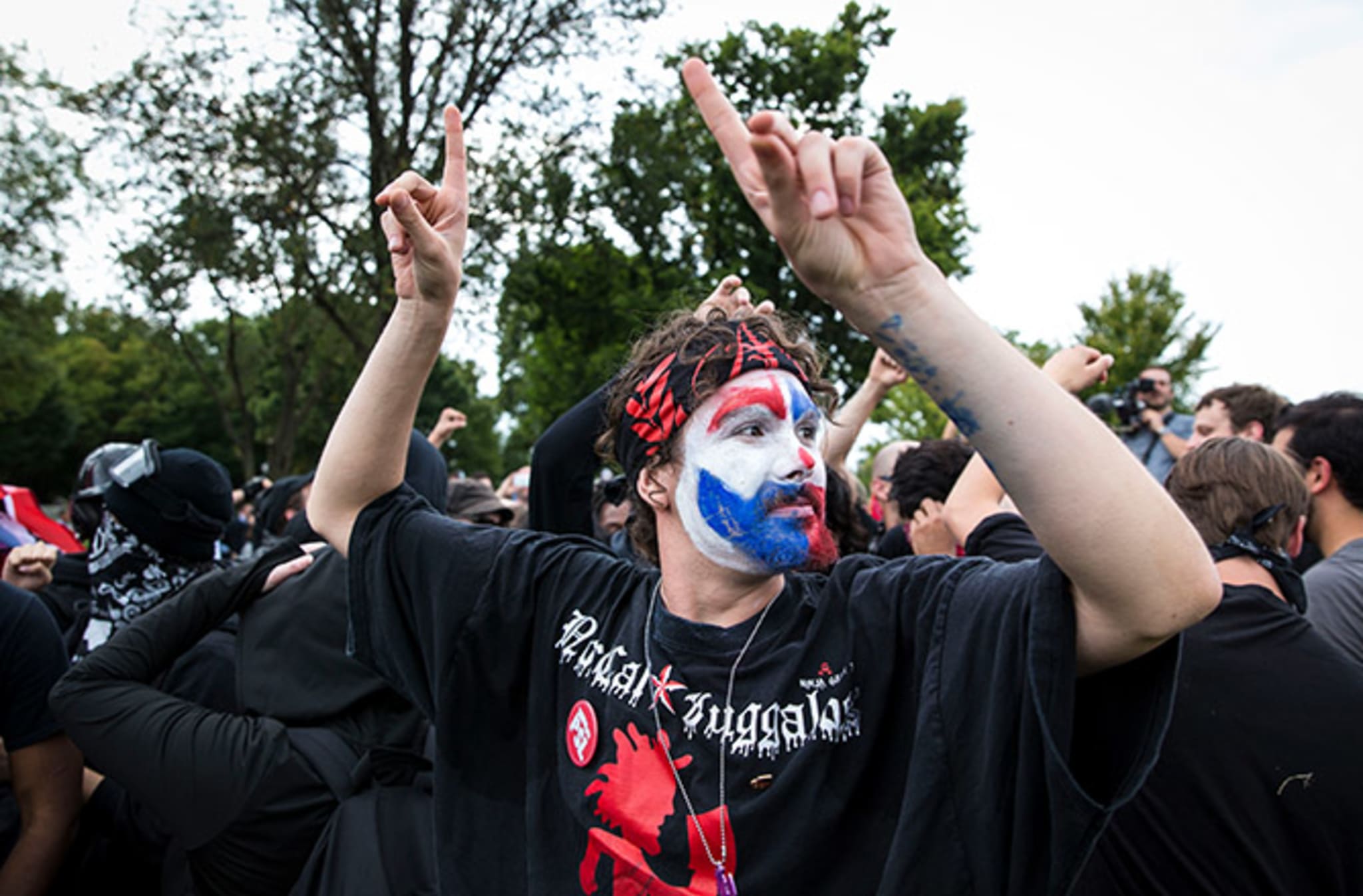 This is a photo of Insane Clown Posse.