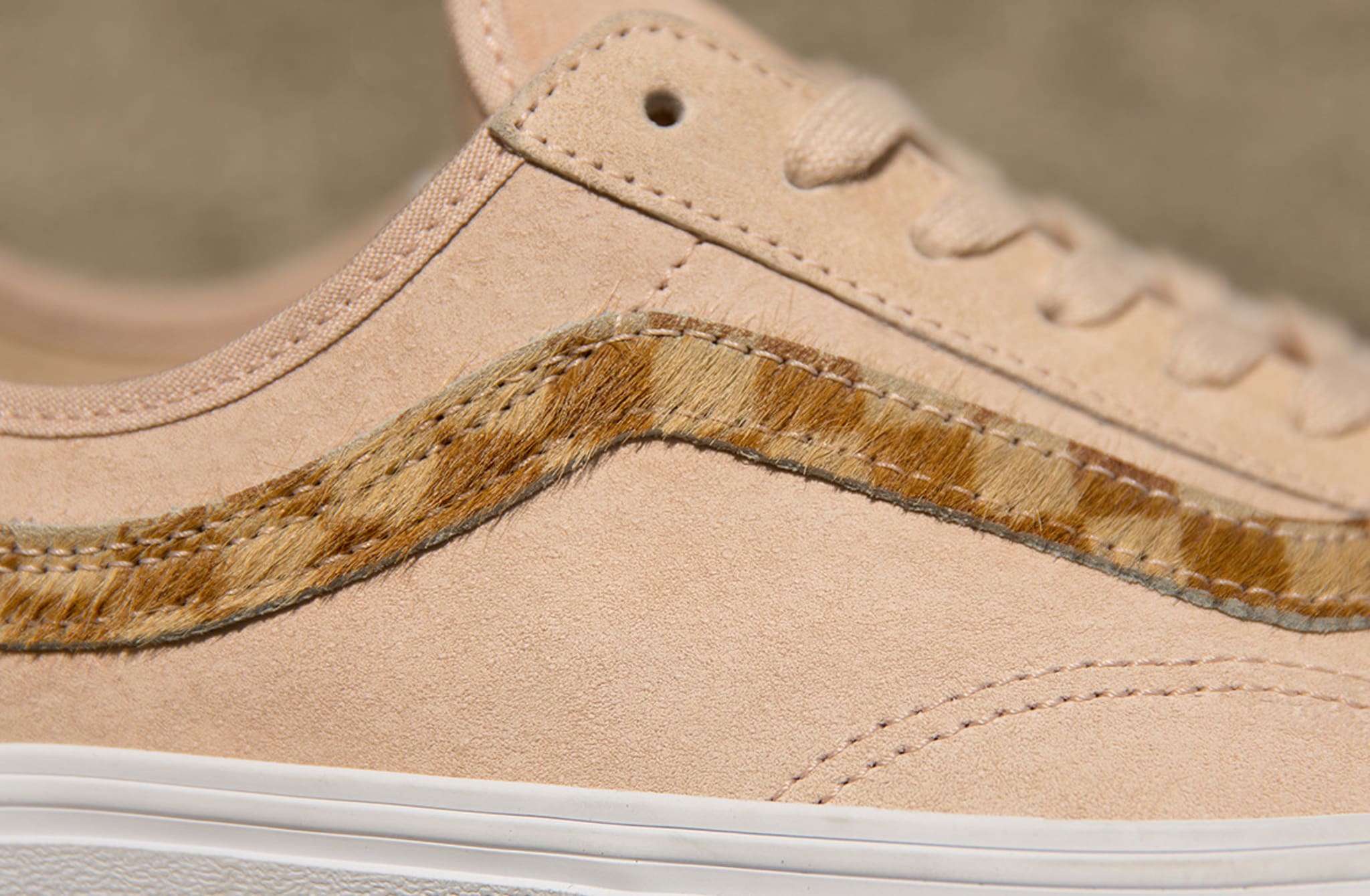 size? exclusive Vans Style 36 'Pony Hair' Pack 'Tan' (Stripe)