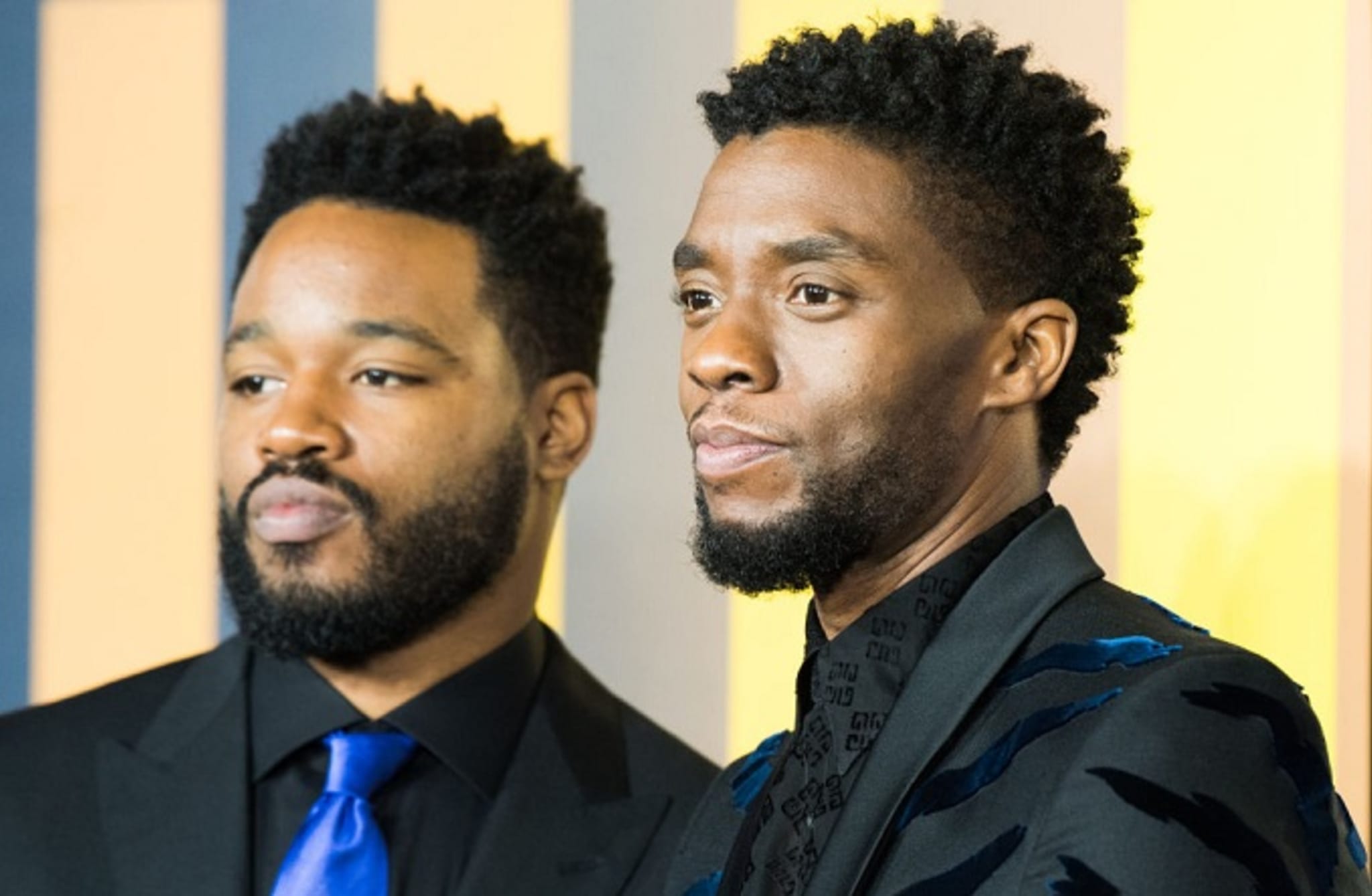 Ryan Coogler and Chadwick Boseman of Black Panther