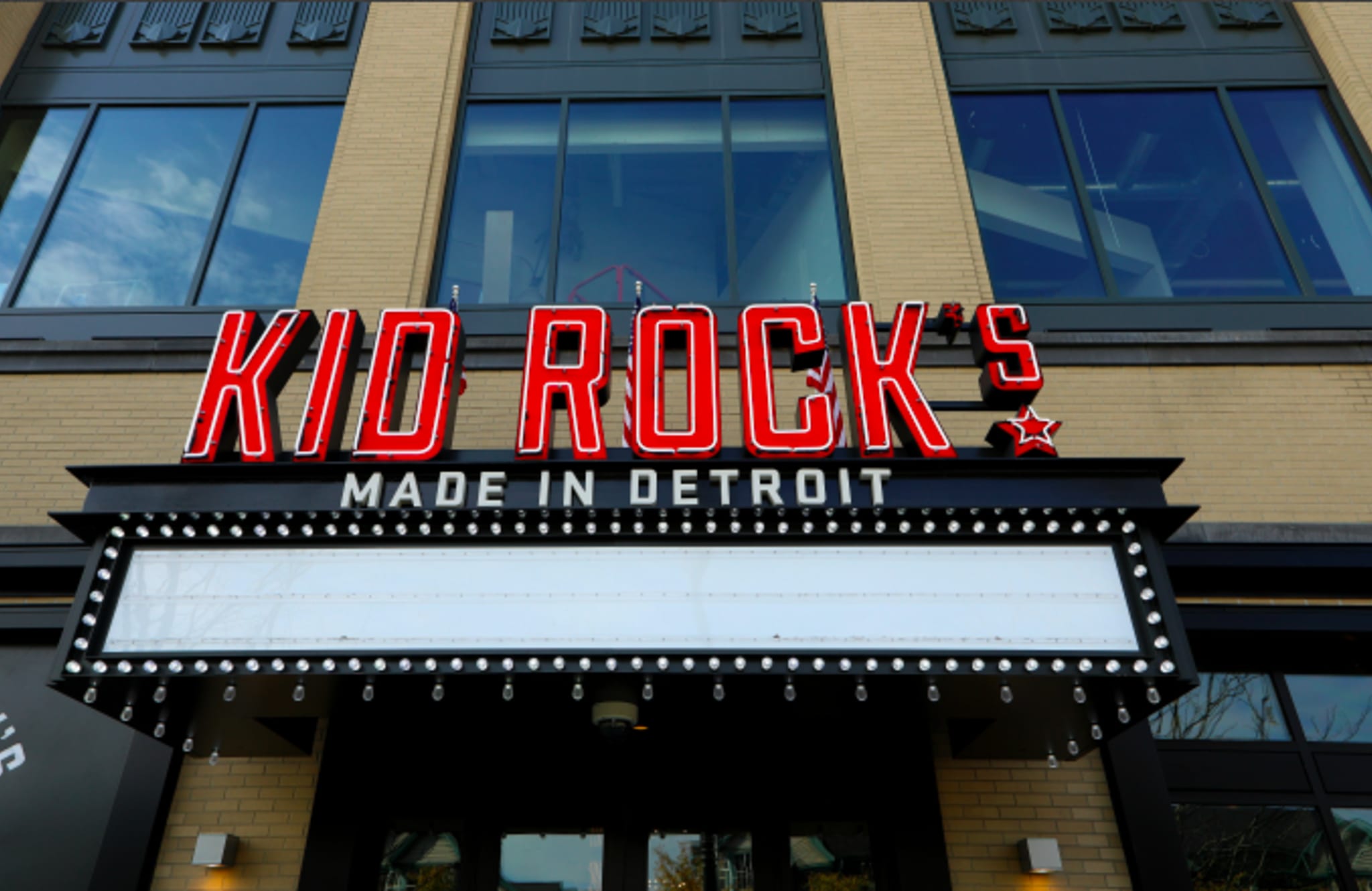 Singer Kid Rock's 'Made In Detroit' restaurant at Little Caesars Arena