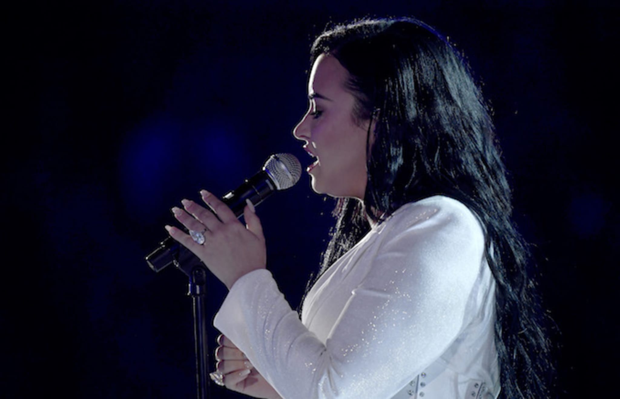 Demi Lovato performs onstage during the 62nd Annual GRAMMY Awards.