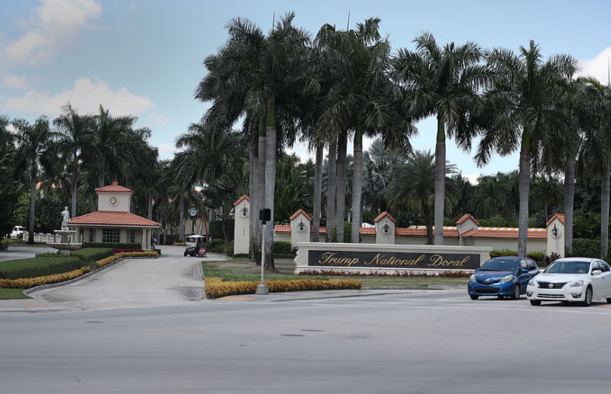 The outside of Trump National Doral Miami