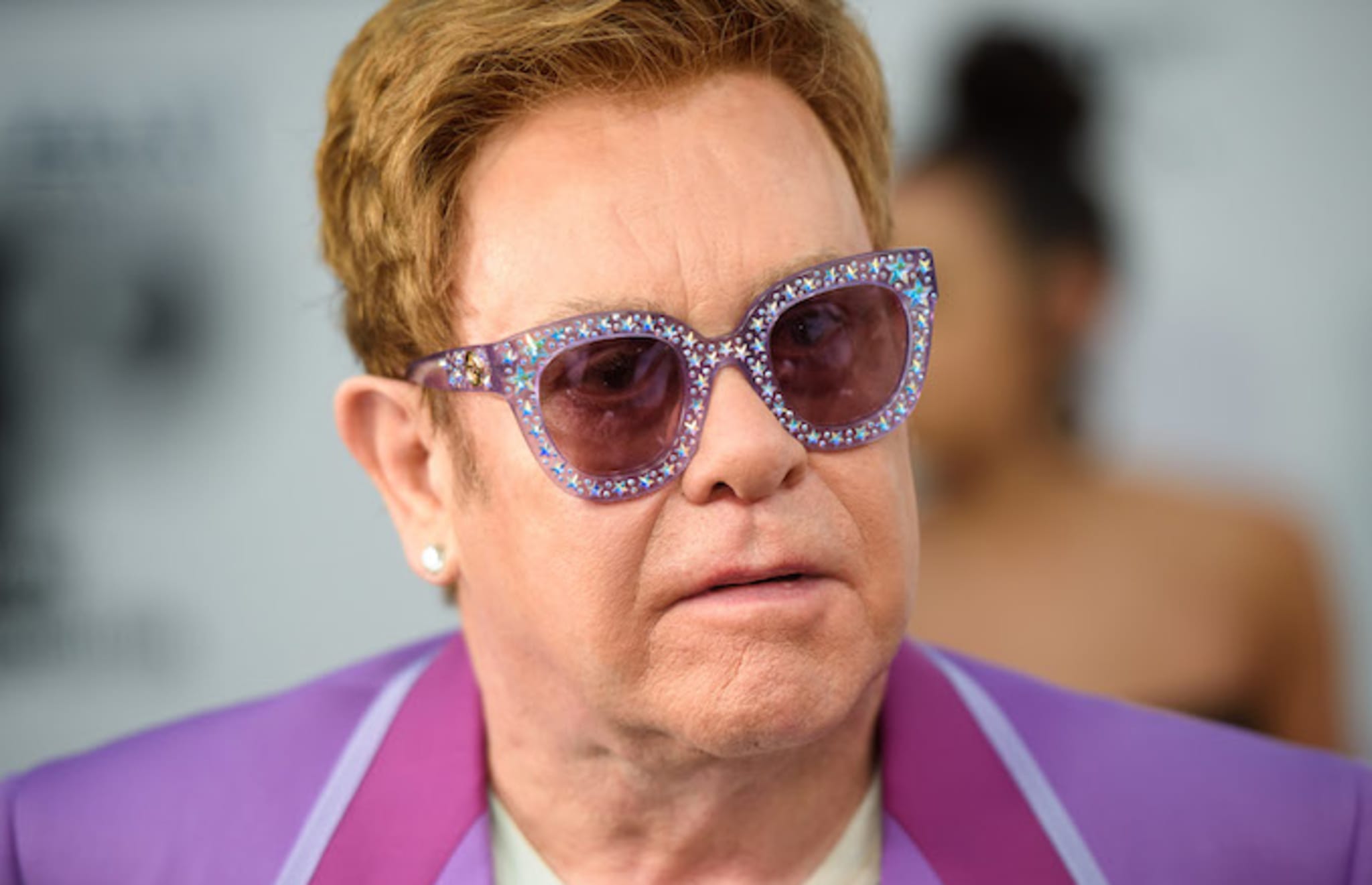 Elton John attending the Elton John Aids Foundation Midsummer Party.