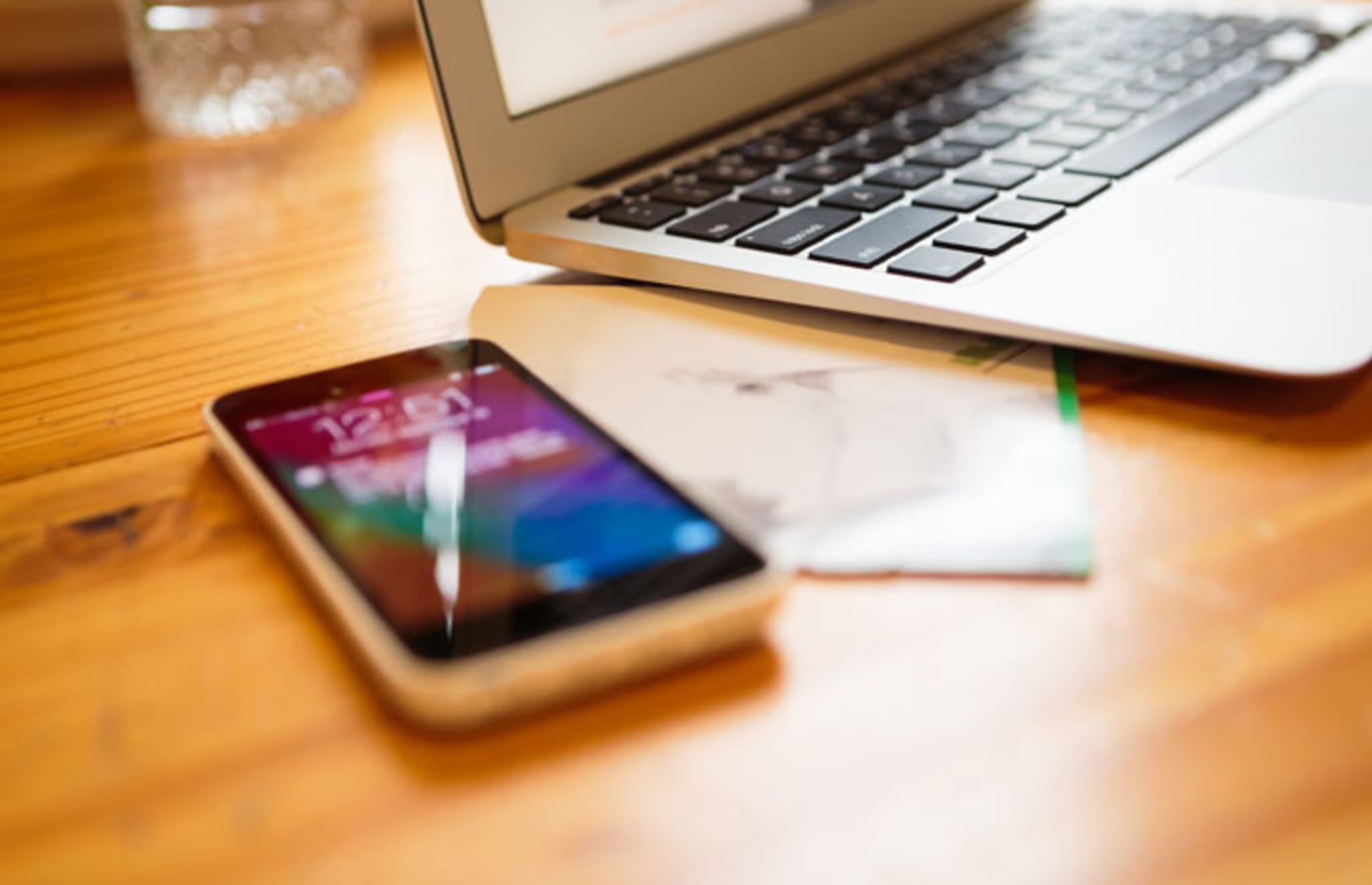 Stock image of a cell phone